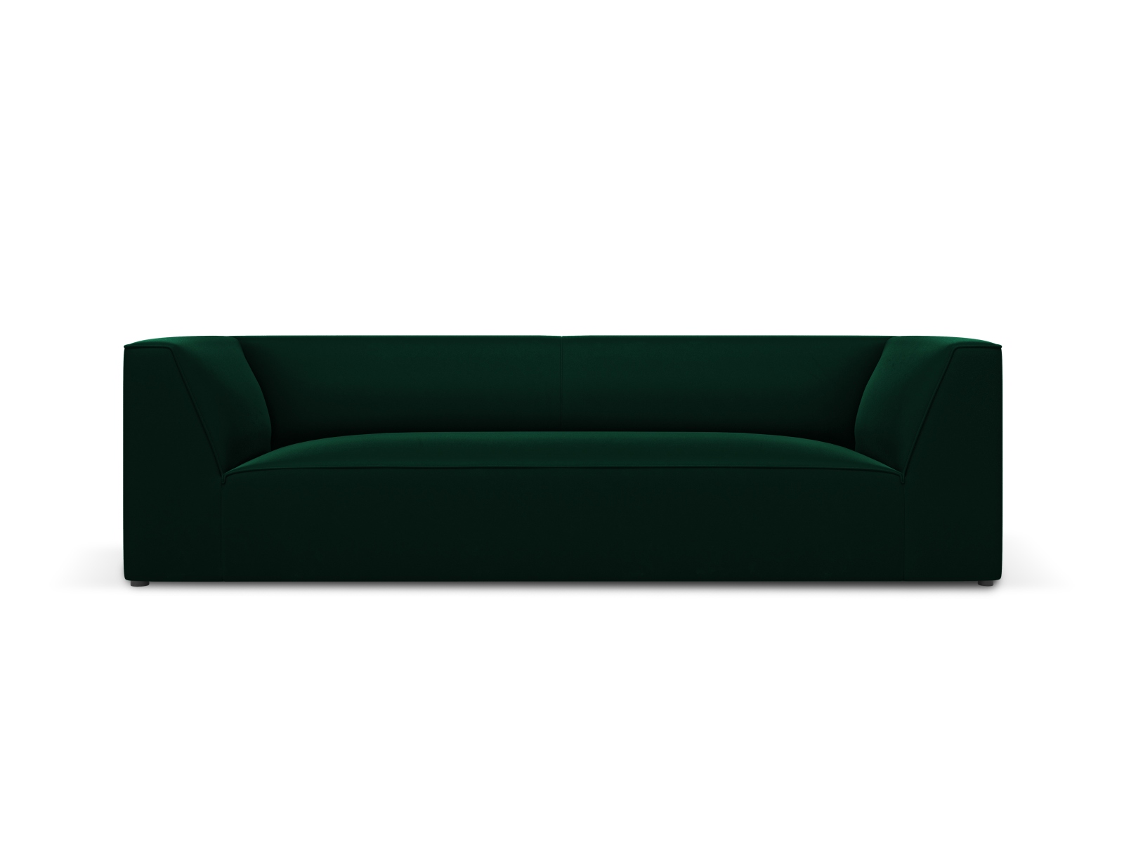 Velvet Sofa, "Ruby", 3 Seats, 232x93x69
