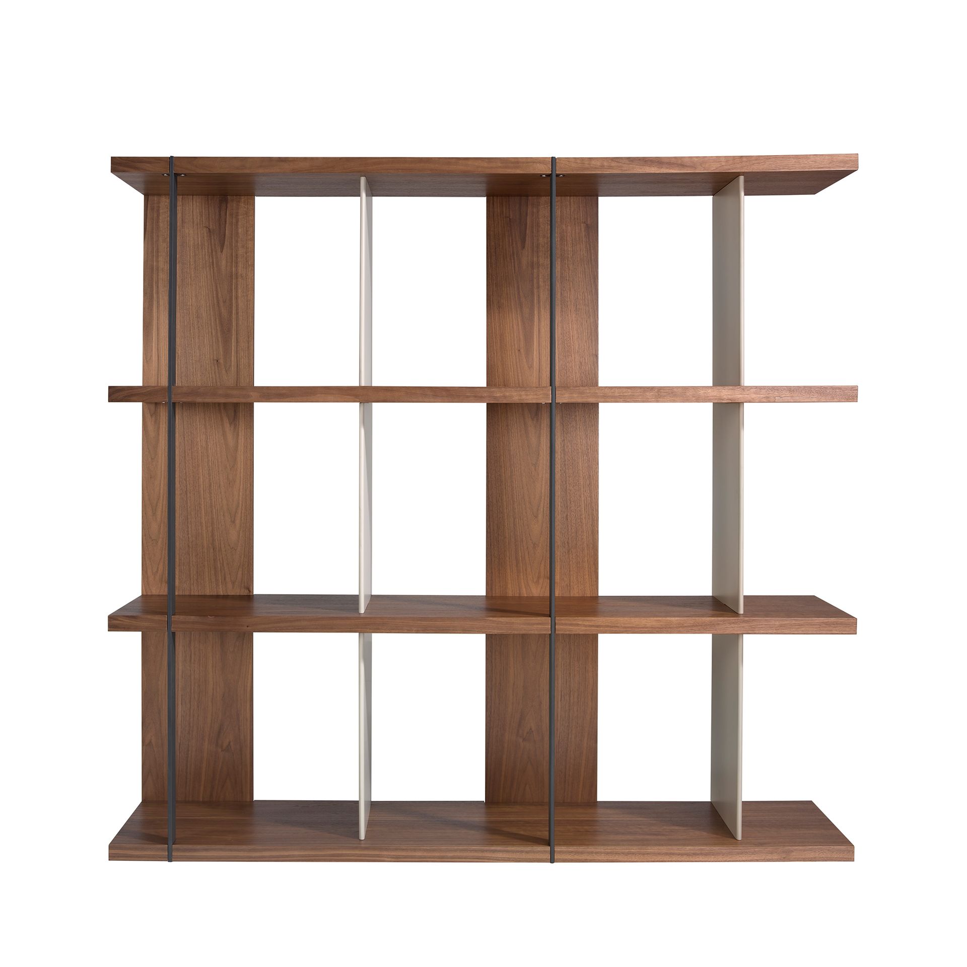 Shelf walnut and grey wood