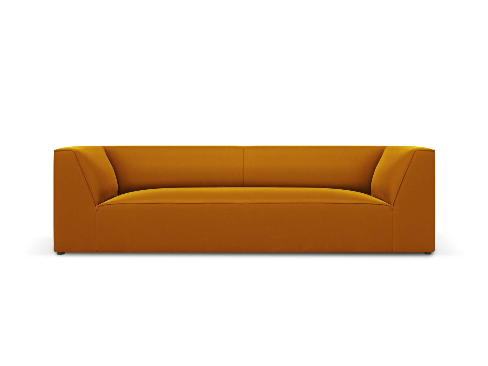 Velvet Sofa, "Ruby", 3 Seats, 232x93x69