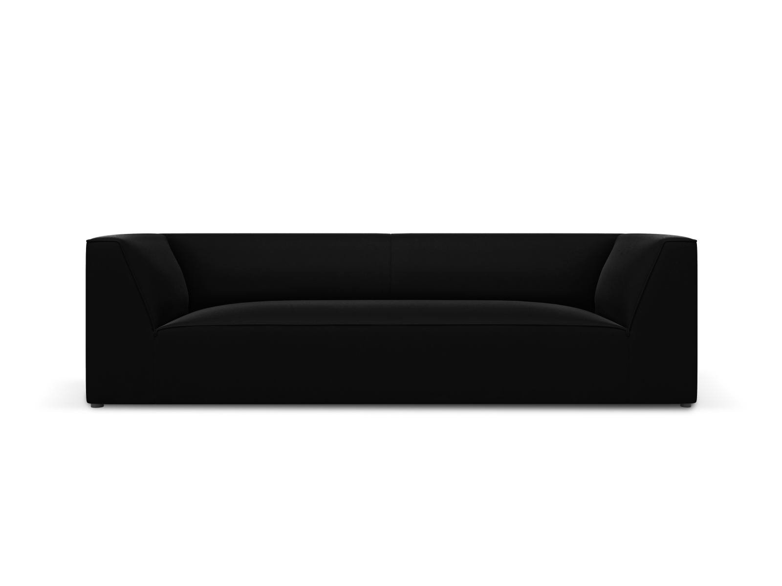 Velvet Sofa, "Ruby", 3 Seats, 232x93x69
