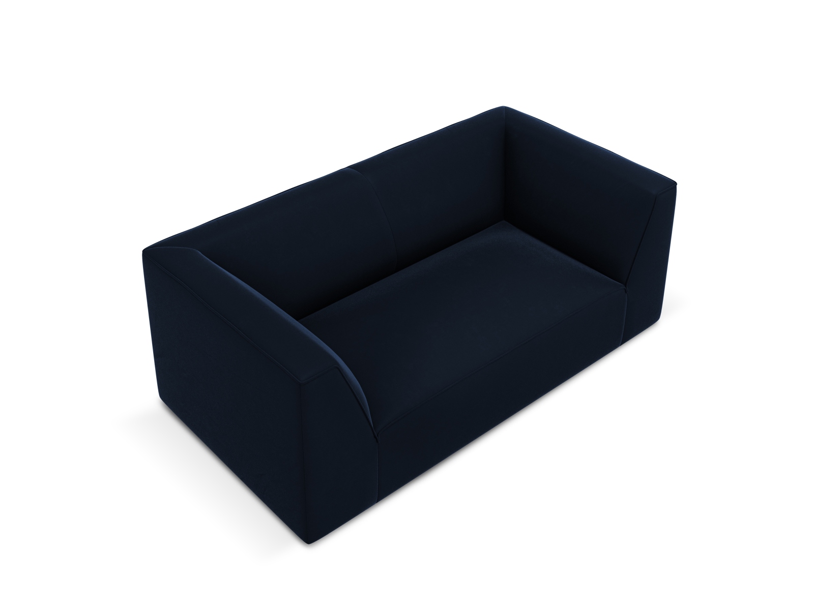 Velvet Sofa, "Ruby", 2 Seats, 174x93x69