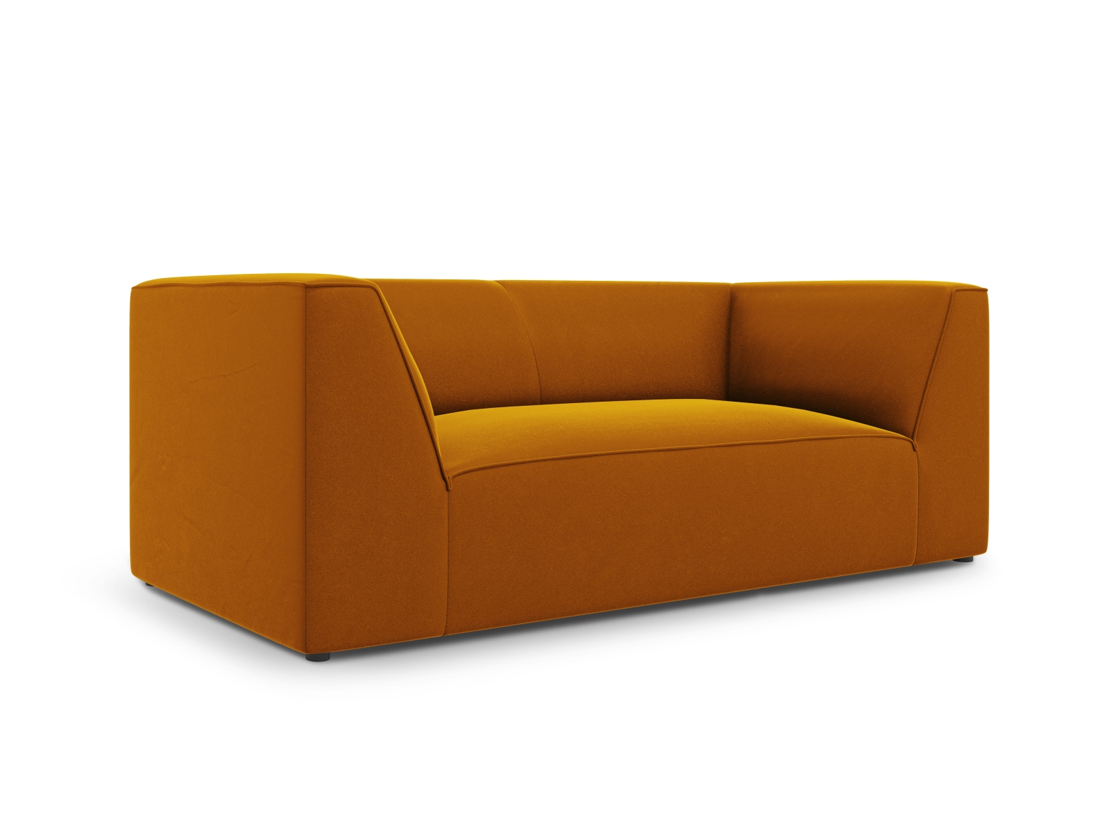 Velvet Sofa, "Ruby", 2 Seats, 174x93x69