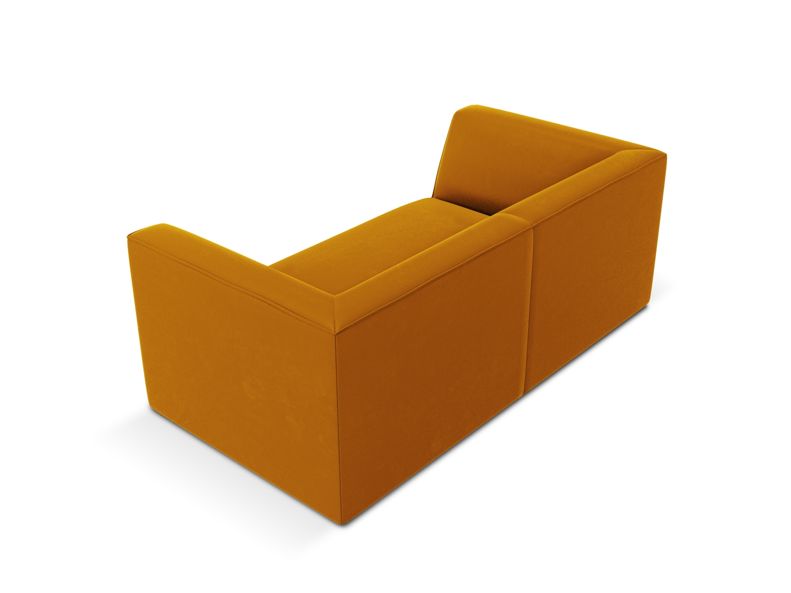 Velvet Sofa, "Ruby", 2 Seats, 174x93x69