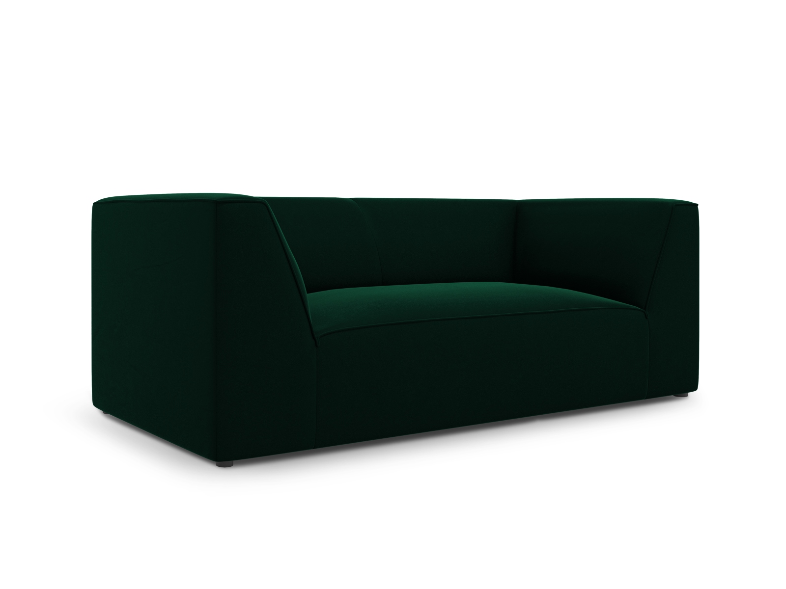 Velvet Sofa, "Ruby", 2 Seats, 174x93x69