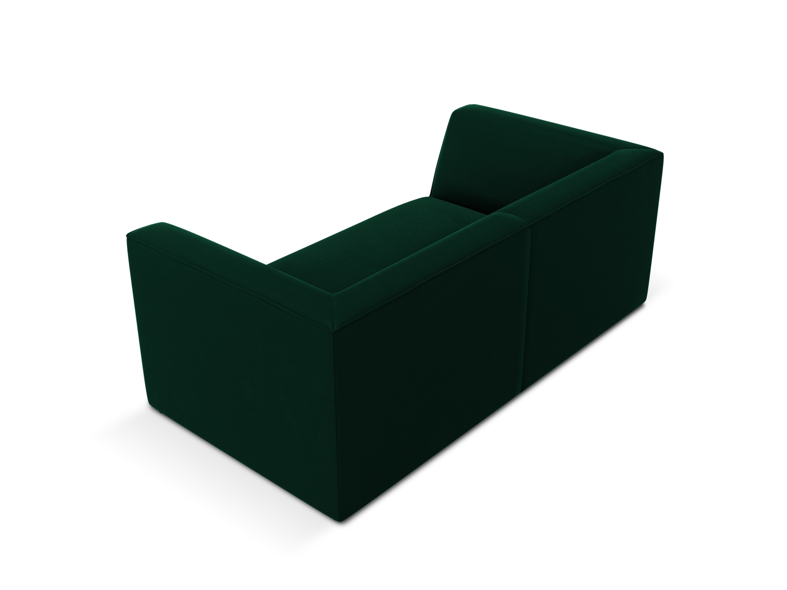 Velvet Sofa, "Ruby", 2 Seats, 174x93x69