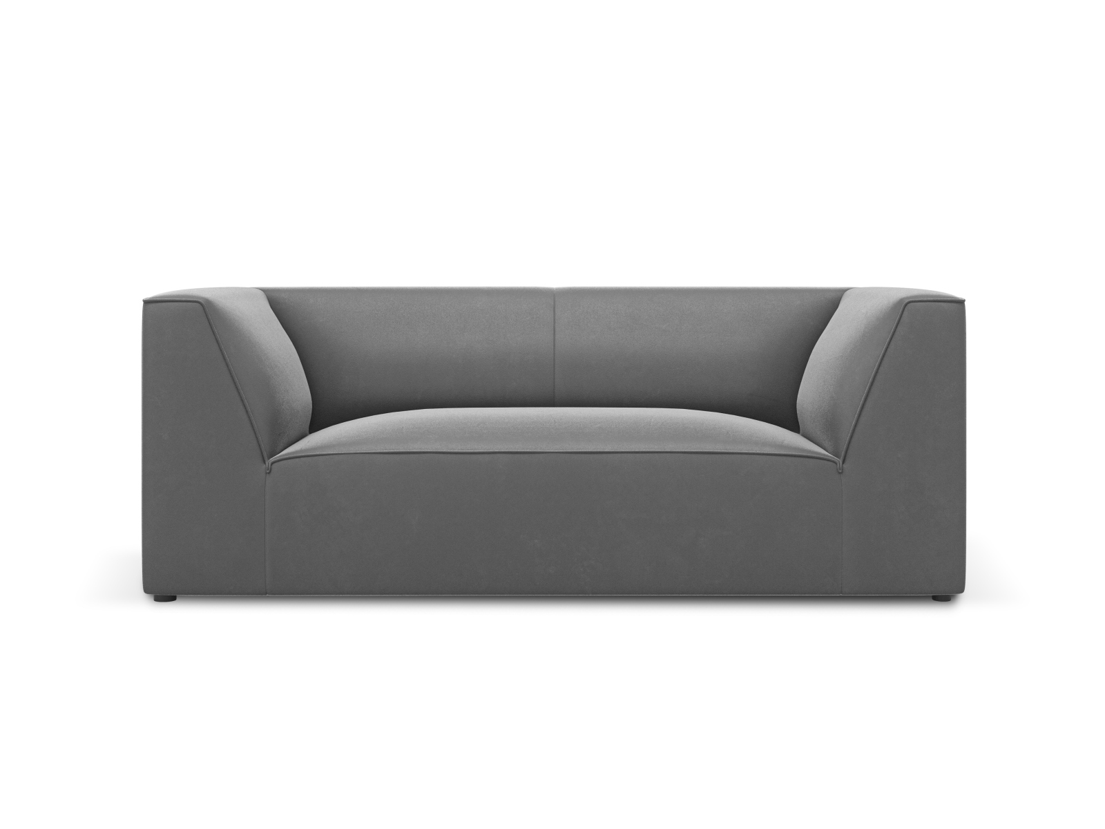 Velvet Sofa, "Ruby", 2 Seats, 174x93x69