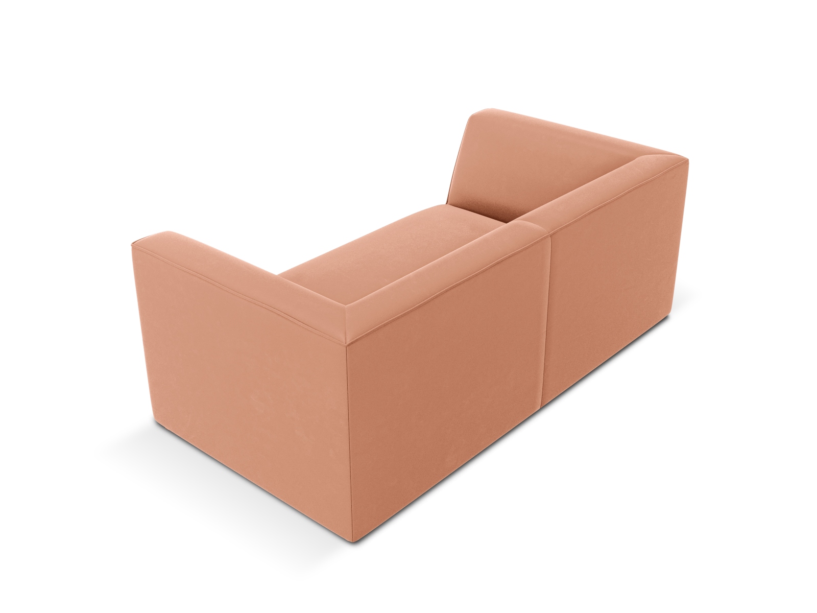 Velvet Sofa, "Ruby", 2 Seats, 174x93x69