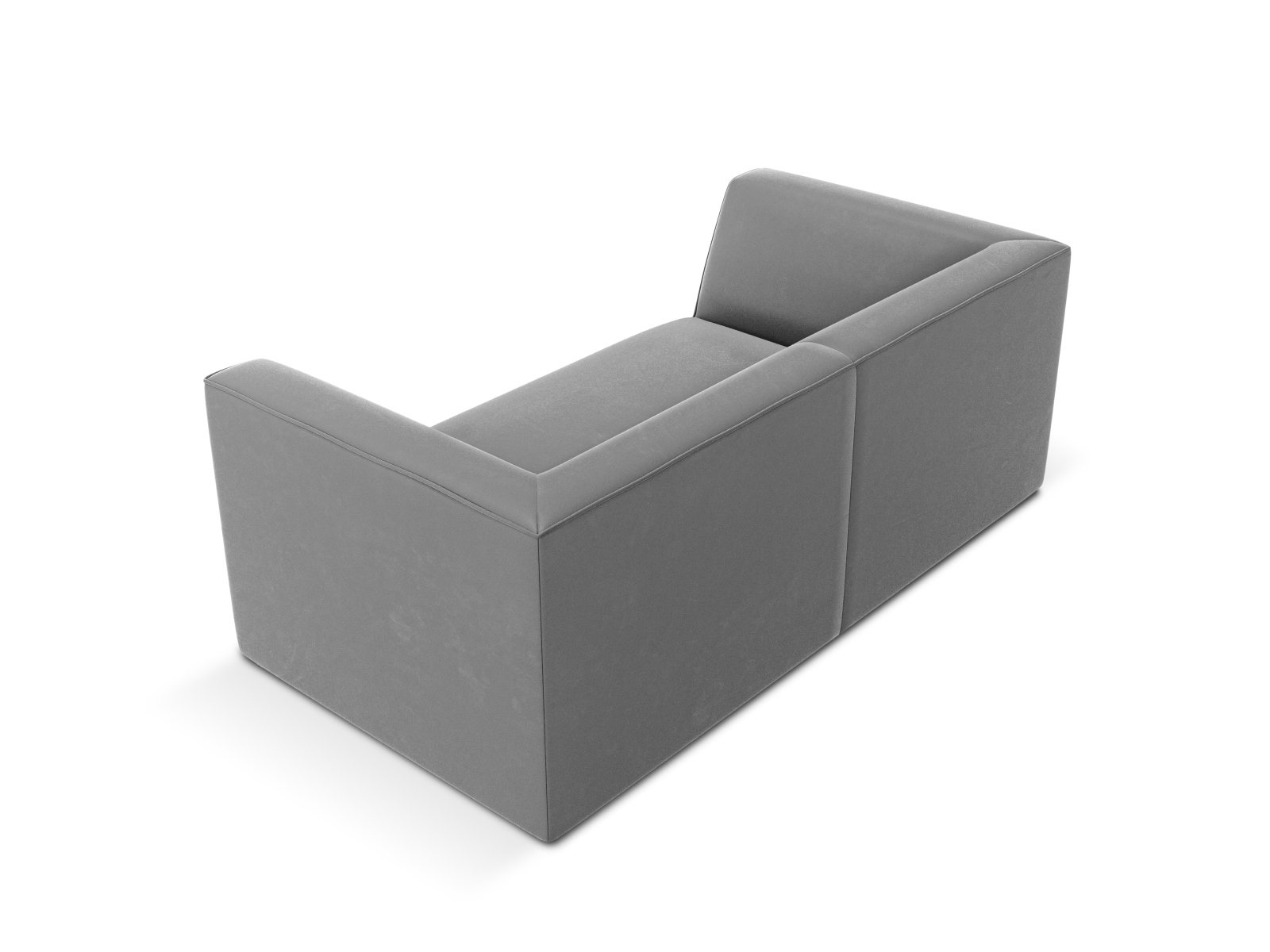 Velvet Sofa, "Ruby", 2 Seats, 174x93x69