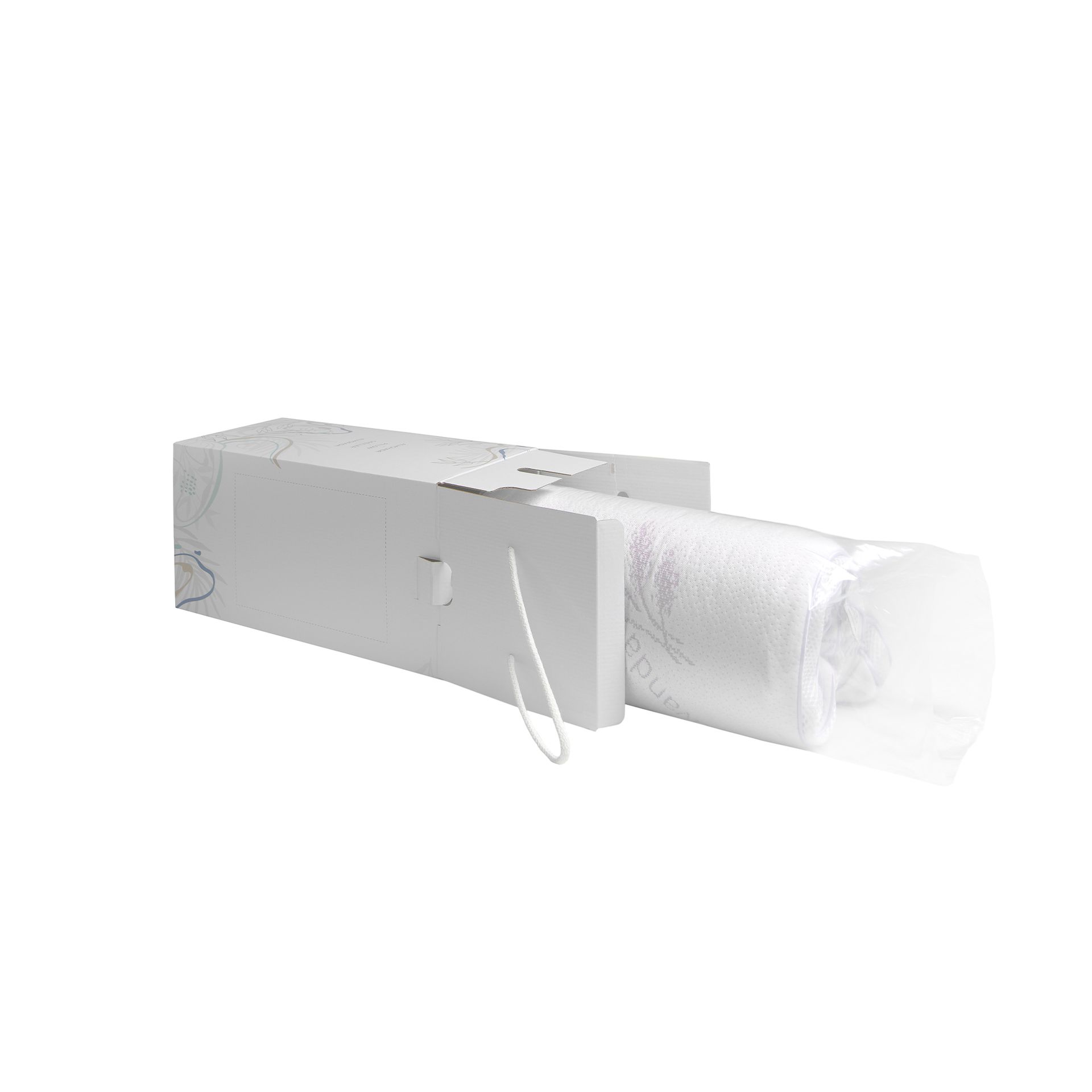 Viscoelastic pillow and lavender scent