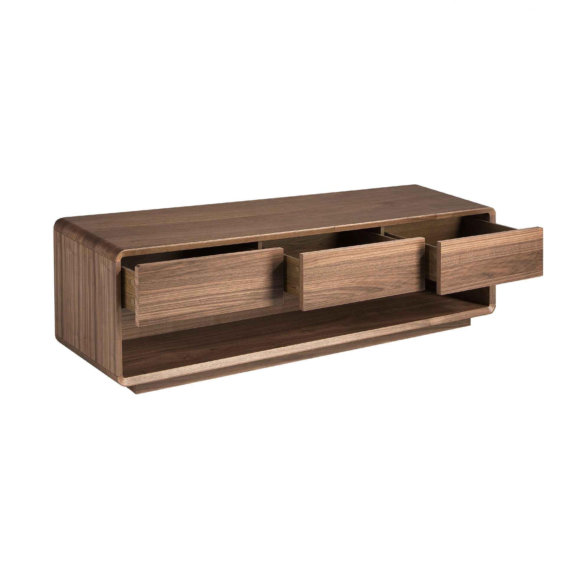 Walnut TV unit