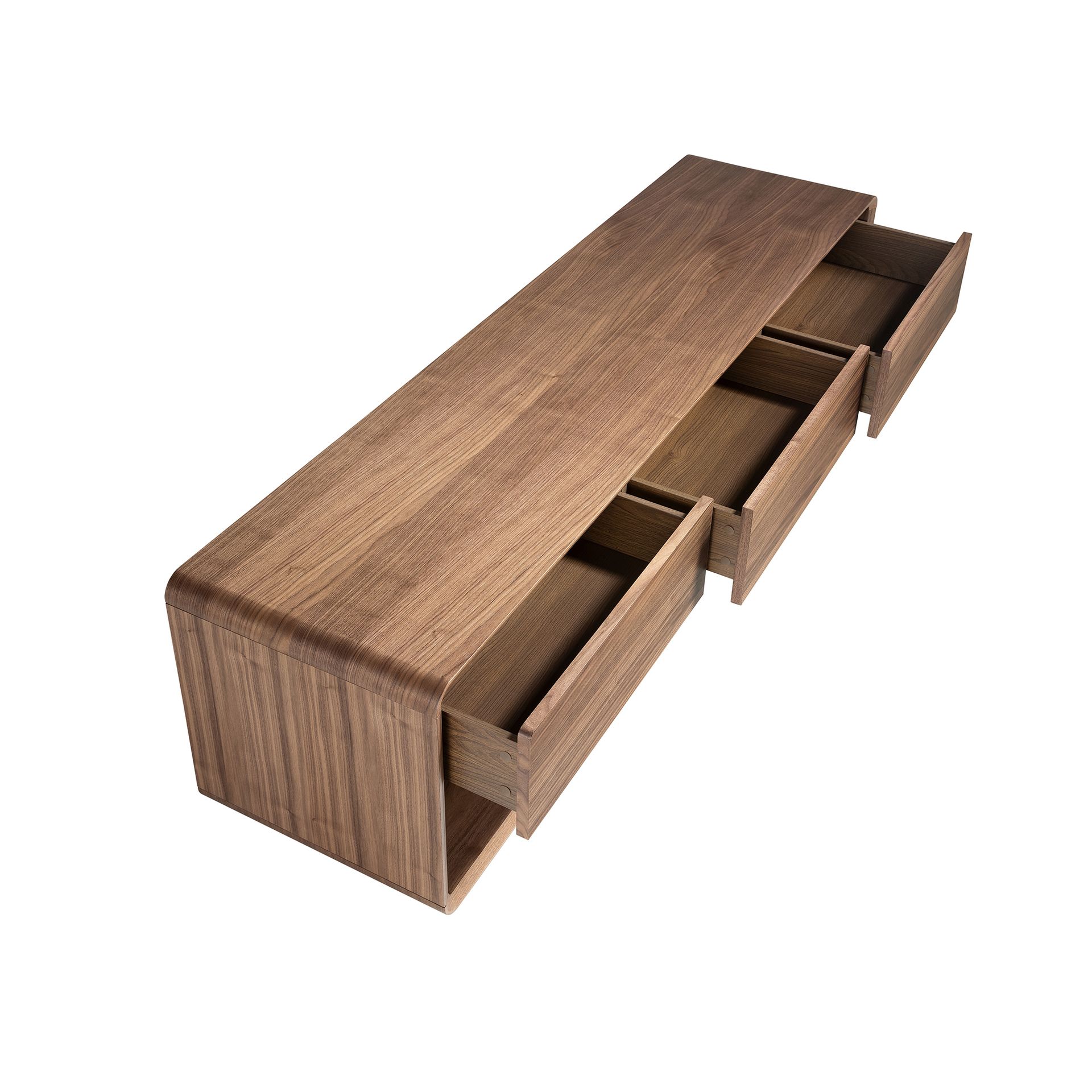Walnut TV unit