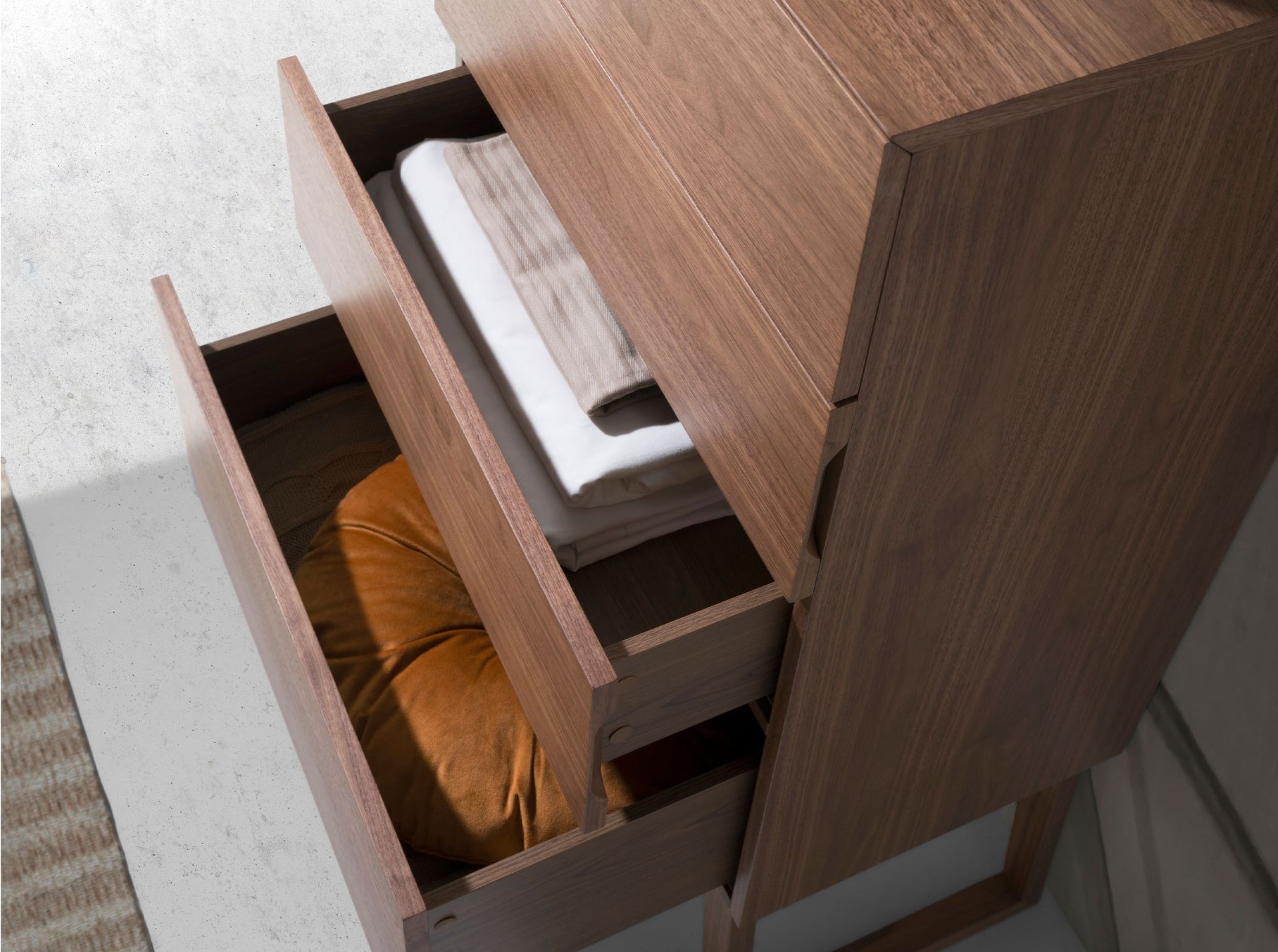 Walnut chiffonier
