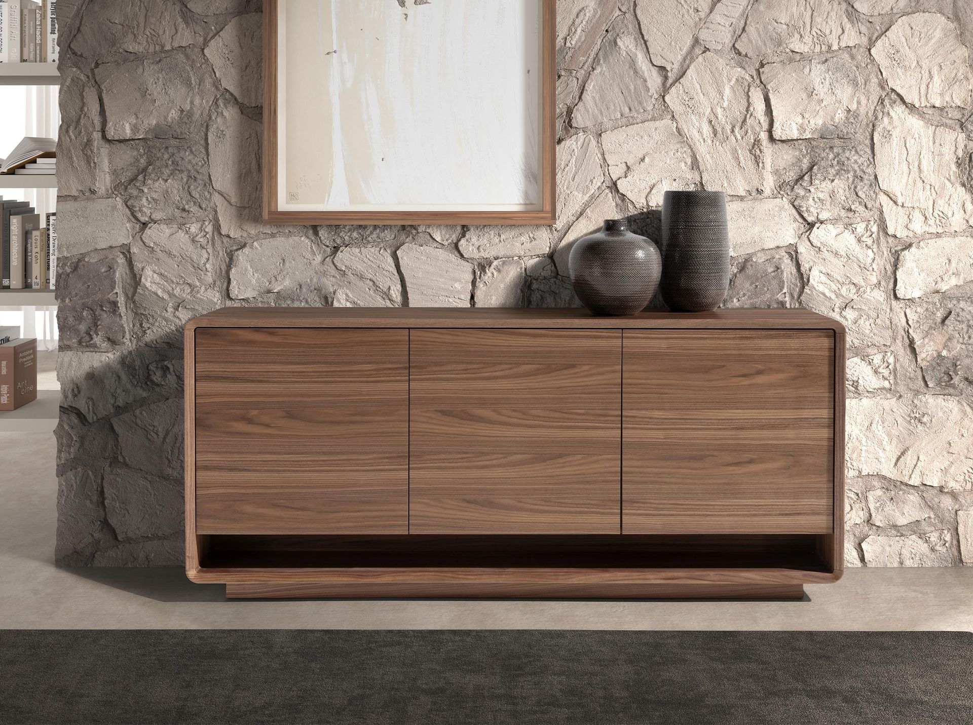 Walnut sideboard