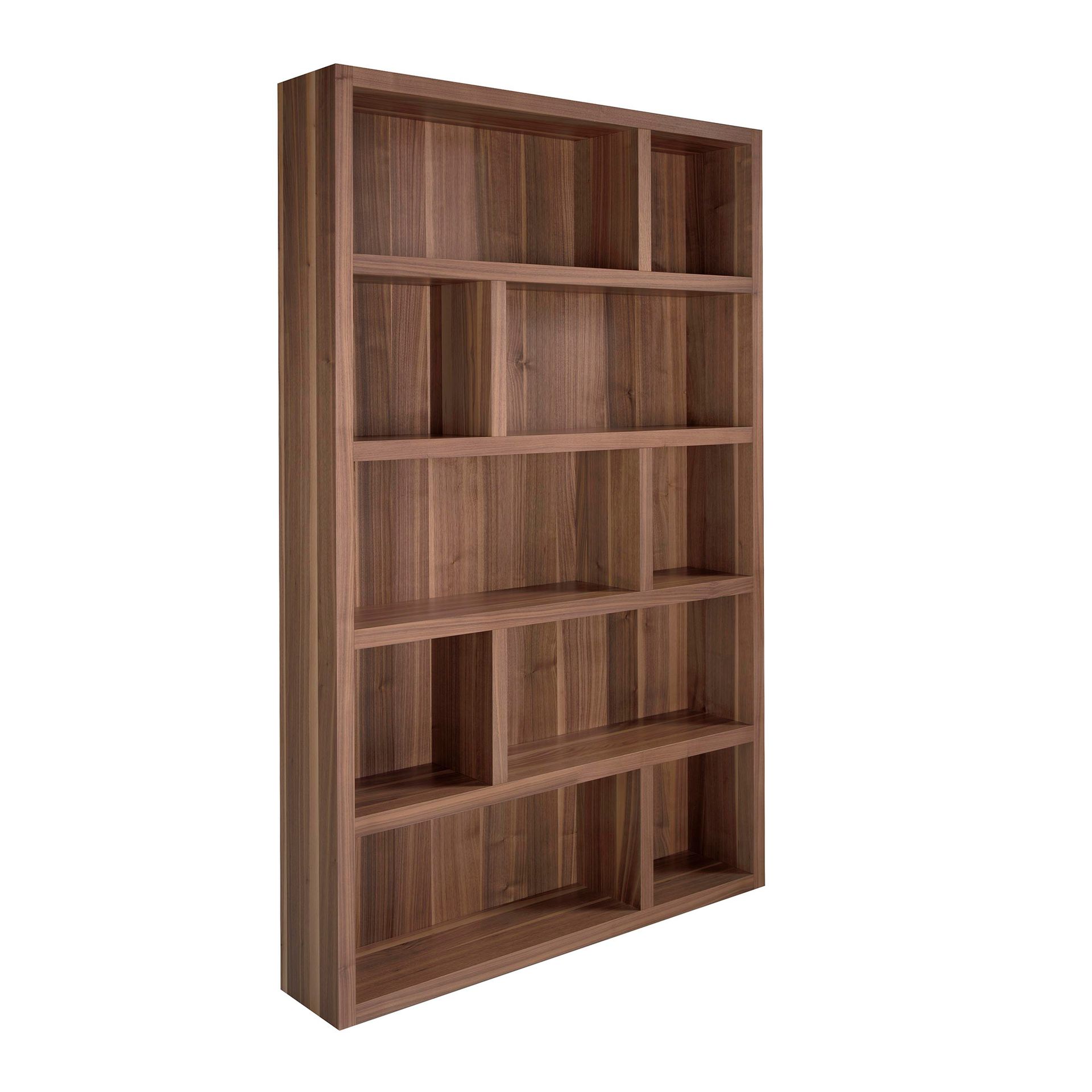 Walnut wooden shelf