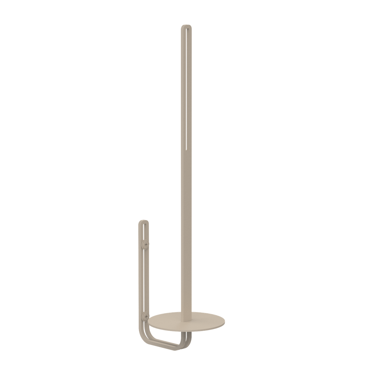 LILLE wall-mounted toilet paper holder for spare rolls