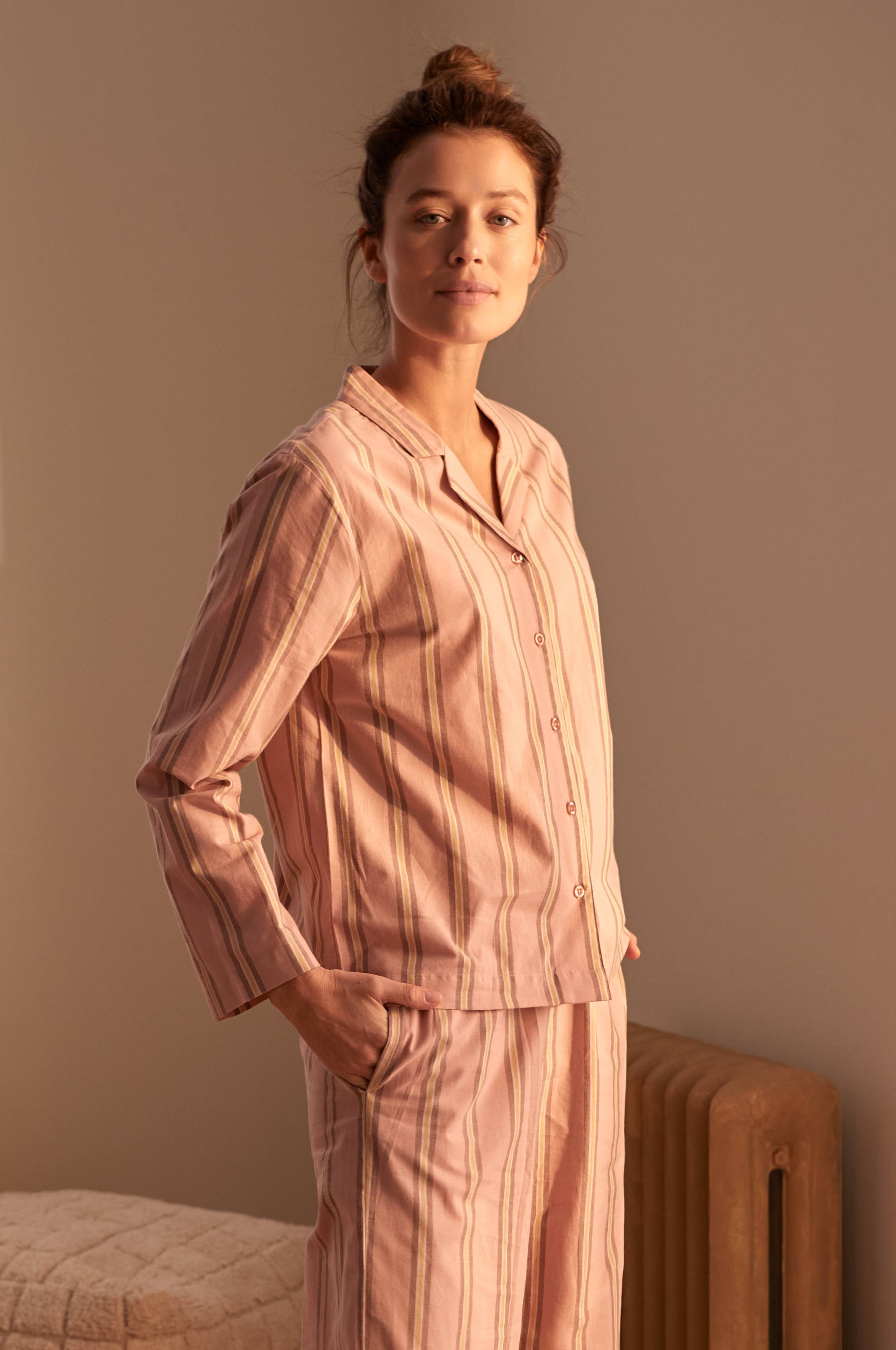 Pysjamasskjorte Juliette Stripe