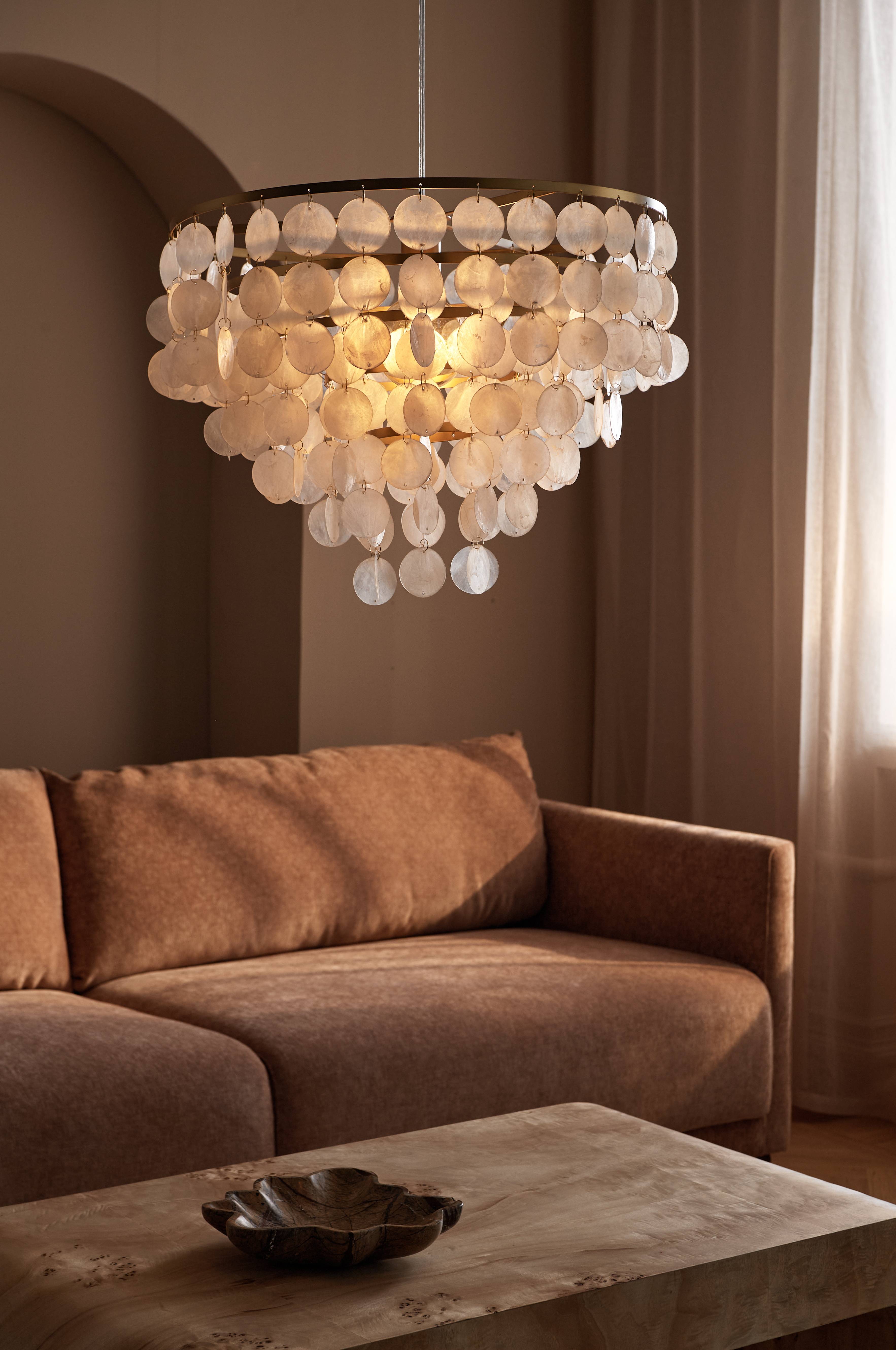 Taklampe Seashell