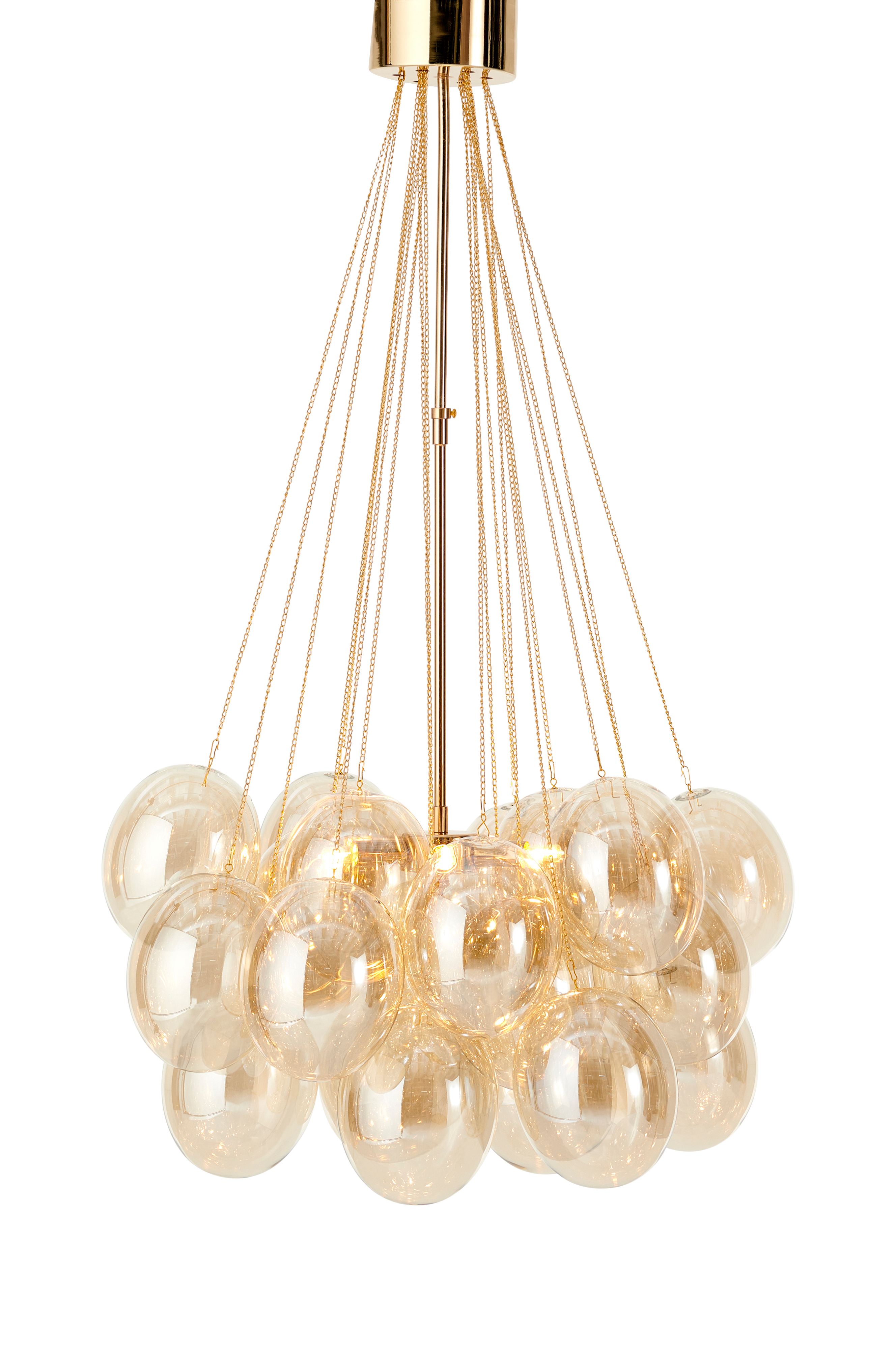 Taklampe Amber