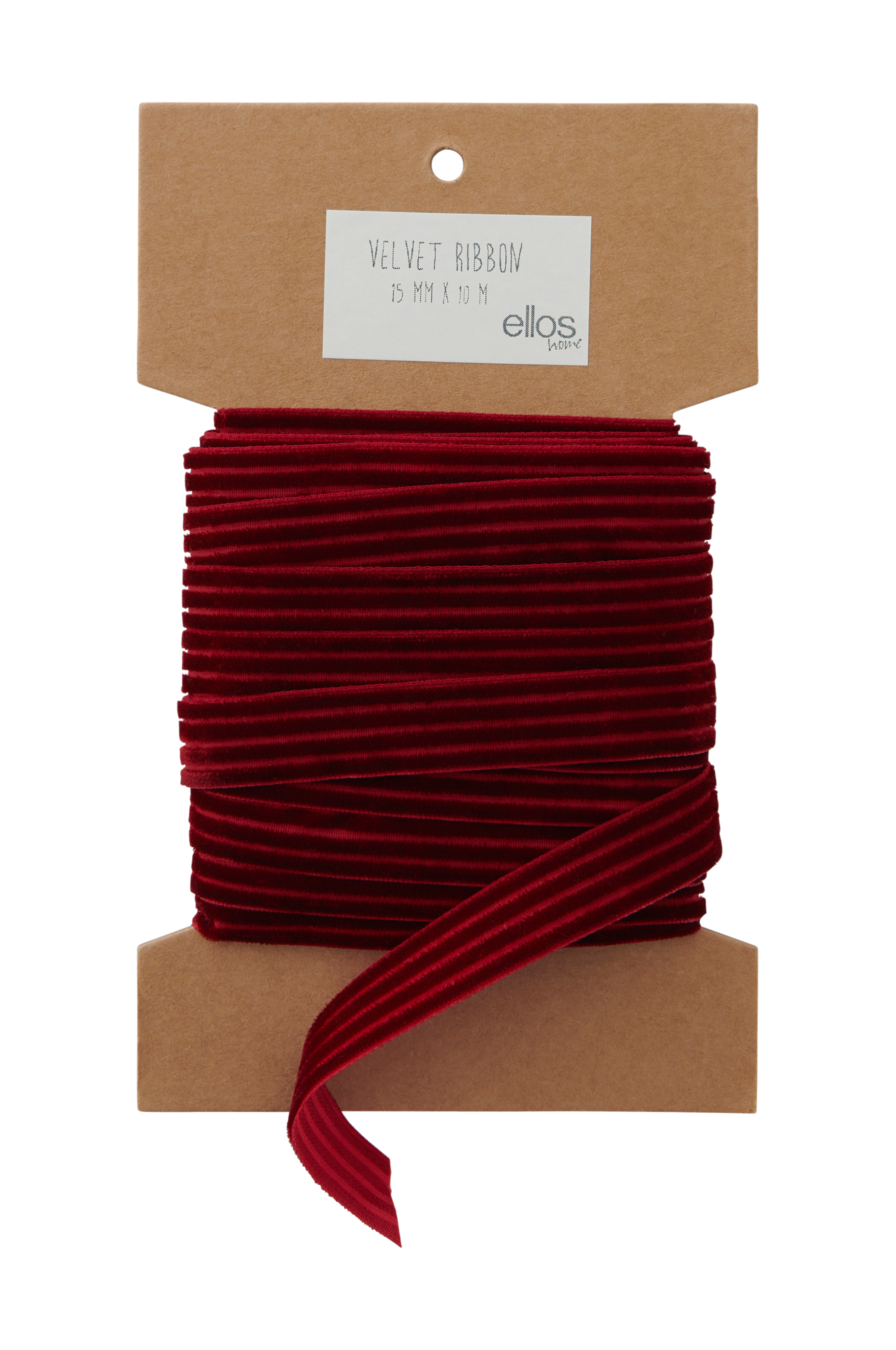 Gavebånd Velvety Stripe i fløyel, 10 m