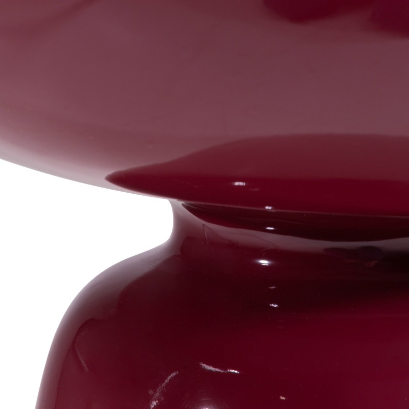 Stolik boczny Logan 40 cm,  burgund/wiśnia, glossy