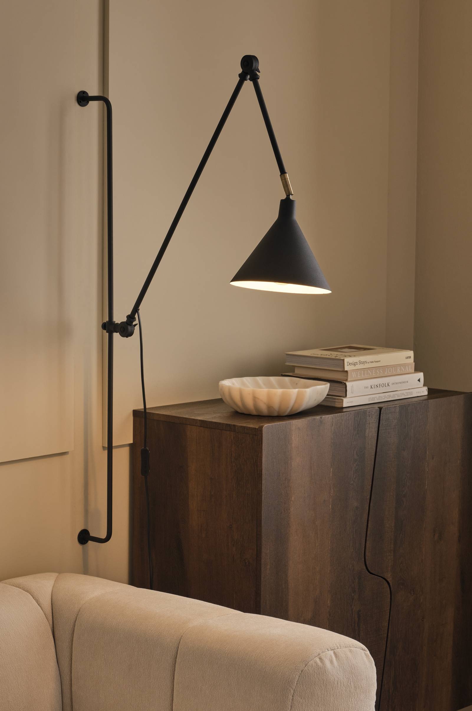 Vegglampe Jordan Stor