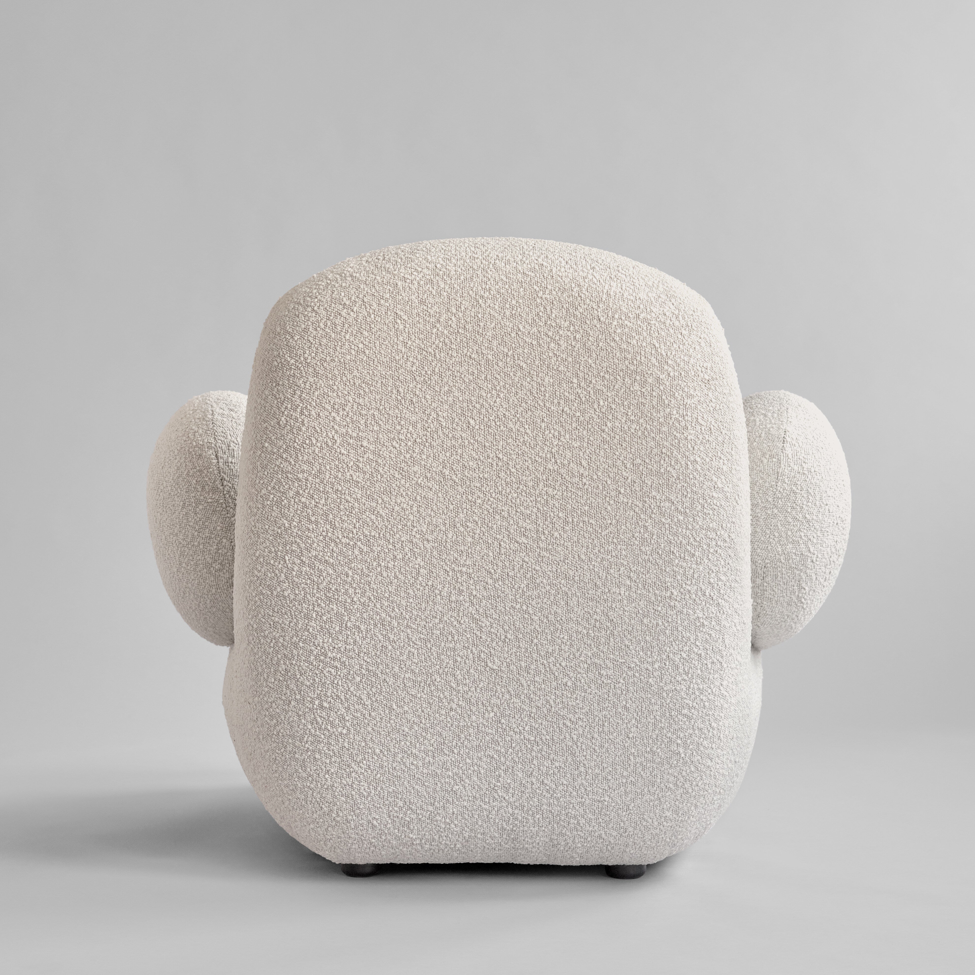 Toe Armchair, Flat - Off White