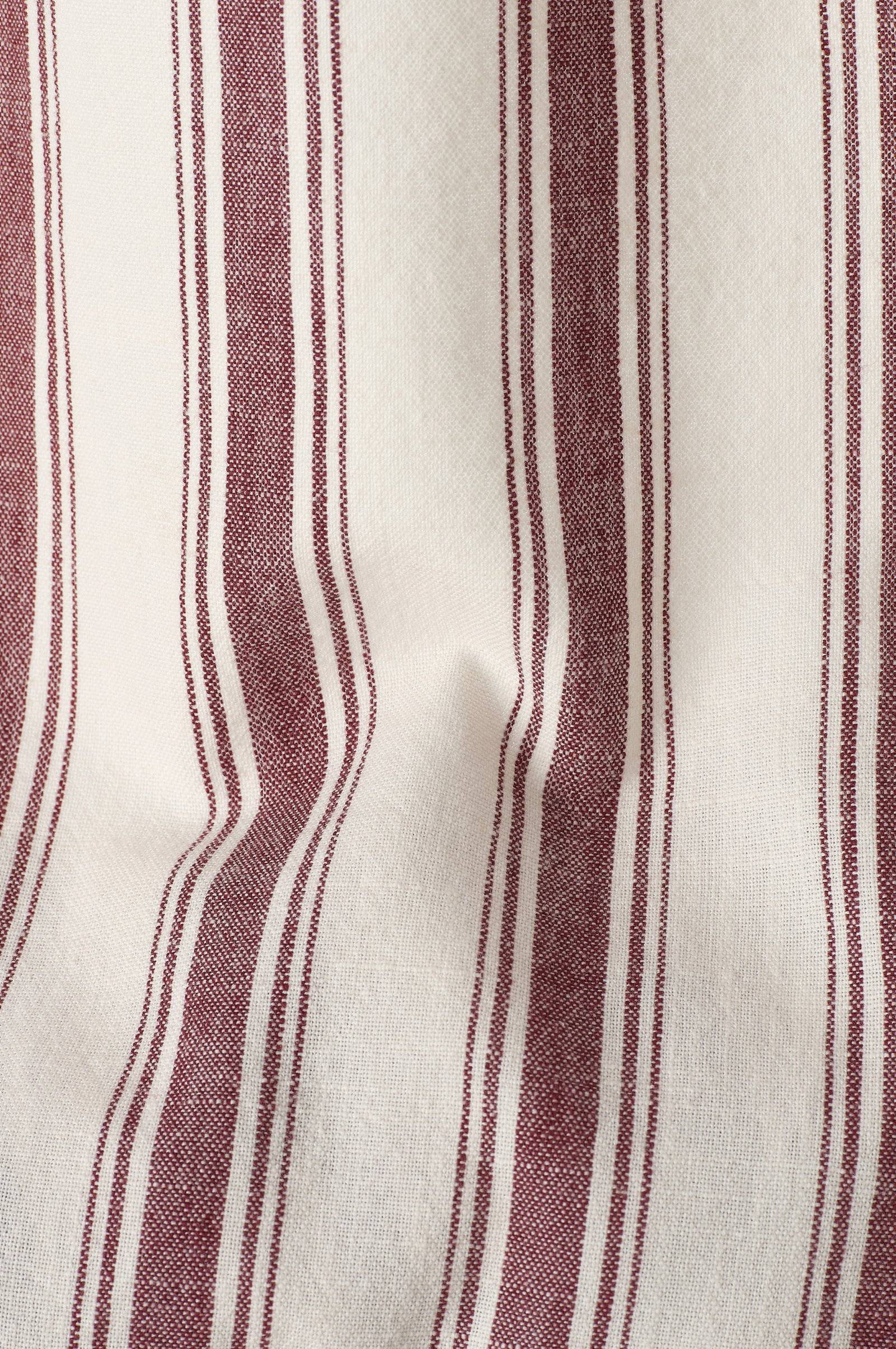 Gardin med multibånd Sally Stripe 2-pakning