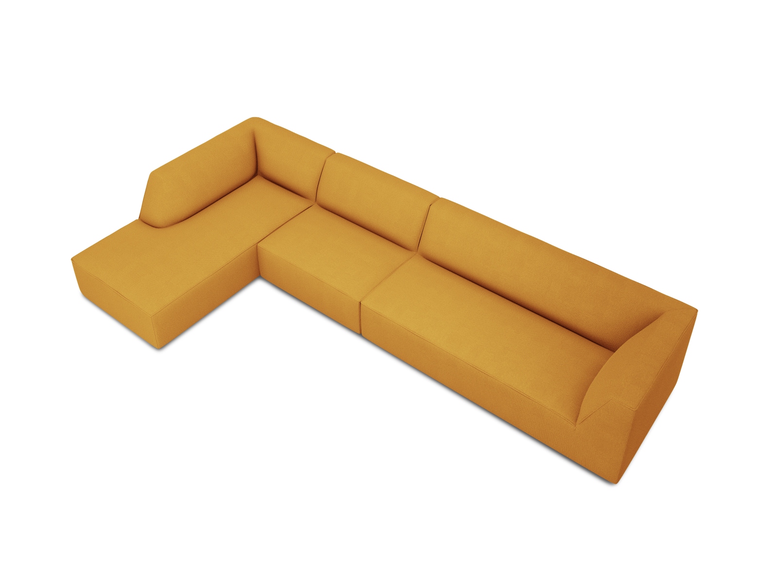 Modular Left Corner Sofa, "Ruby", 5 Seats, 366x180x69