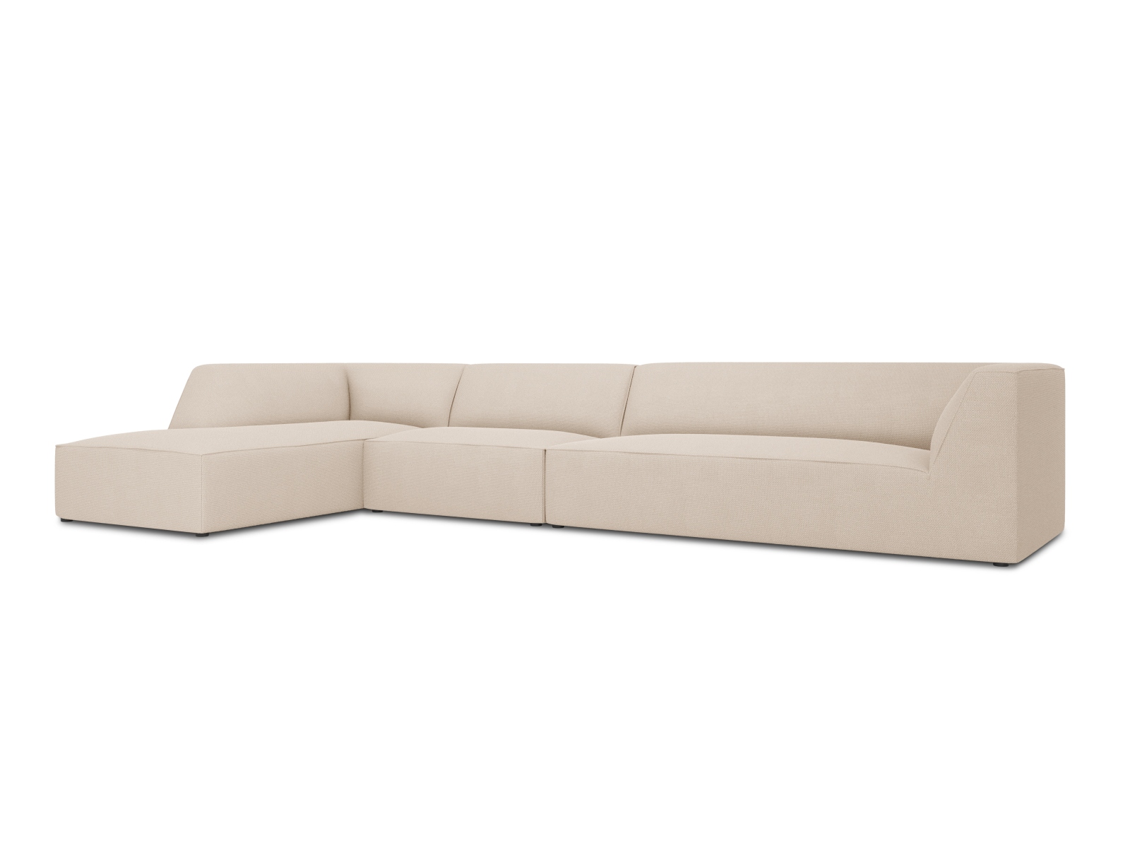 Modular Left Corner Sofa, "Ruby", 5 Seats, 366x180x69