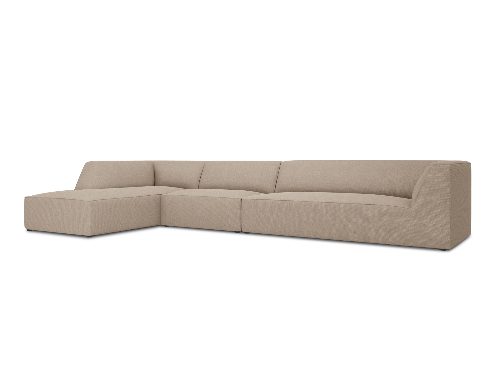 Modular Left Corner Sofa, "Ruby", 5 Seats, 366x180x69