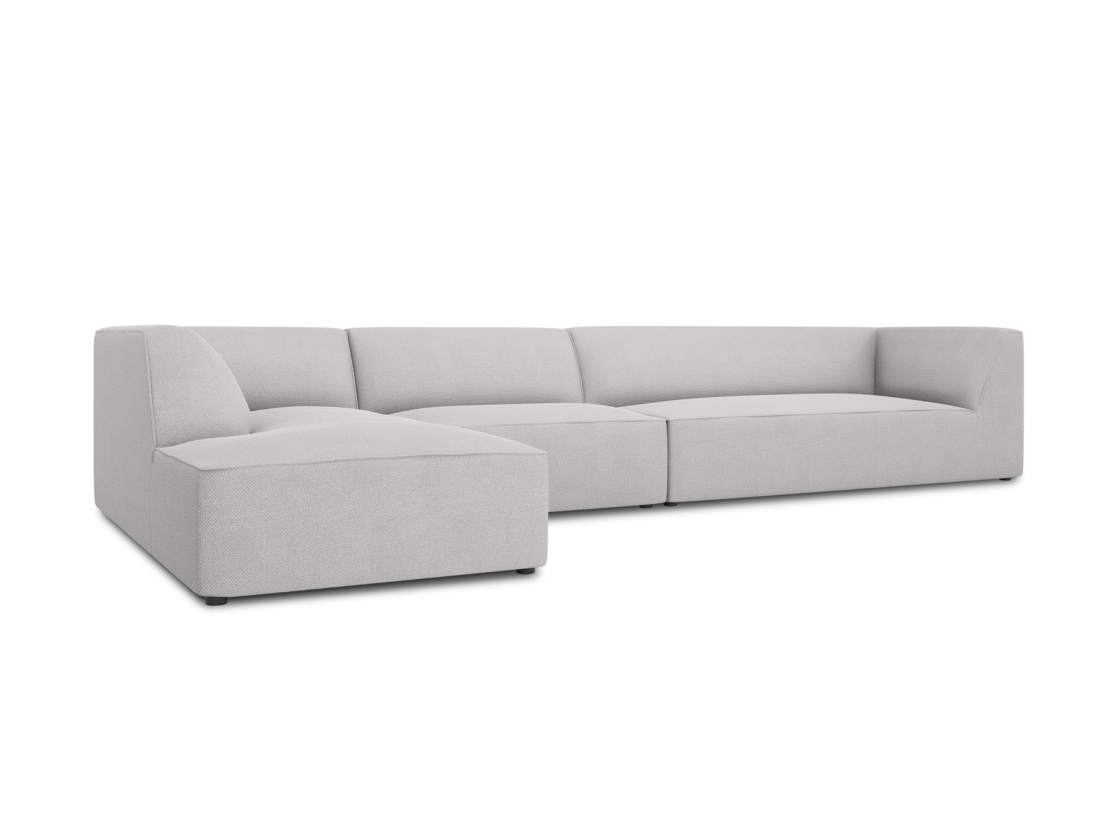 Modular Left Corner Sofa, "Ruby", 5 Seats, 366x180x69