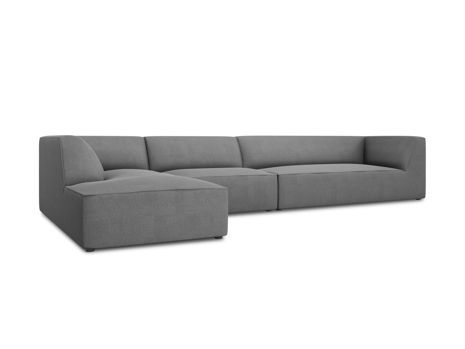 Modular Left Corner Sofa, "Ruby", 5 Seats, 366x180x69