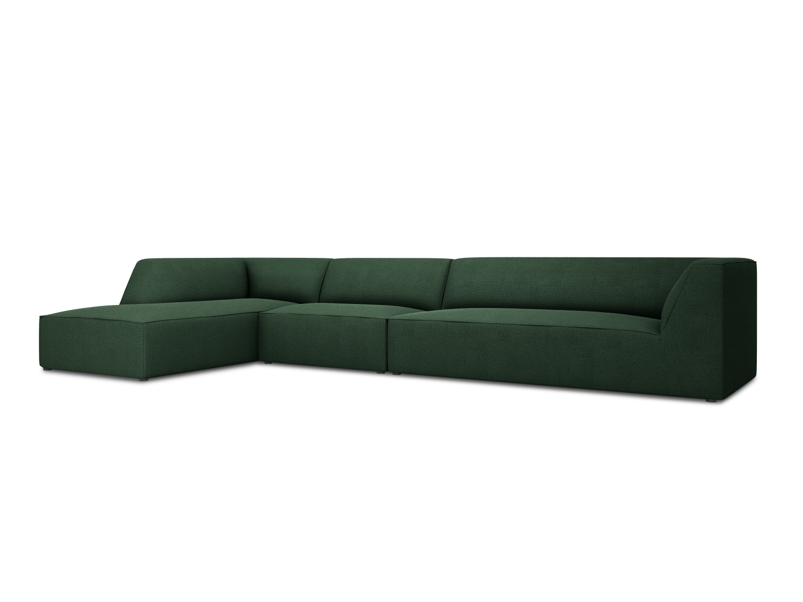 Modular Left Corner Sofa, "Ruby", 5 Seats, 366x180x69