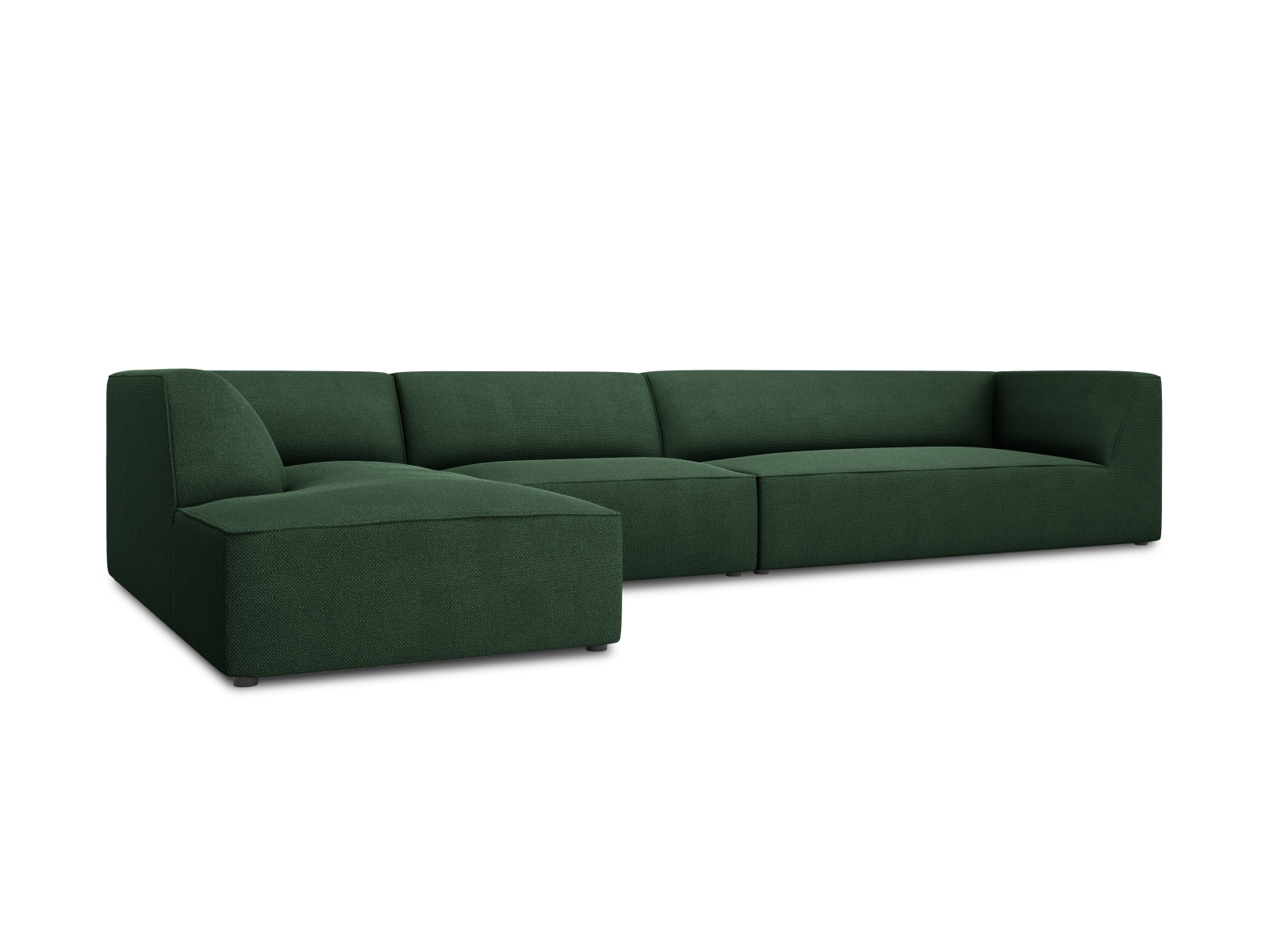 Modular Left Corner Sofa, "Ruby", 5 Seats, 366x180x69