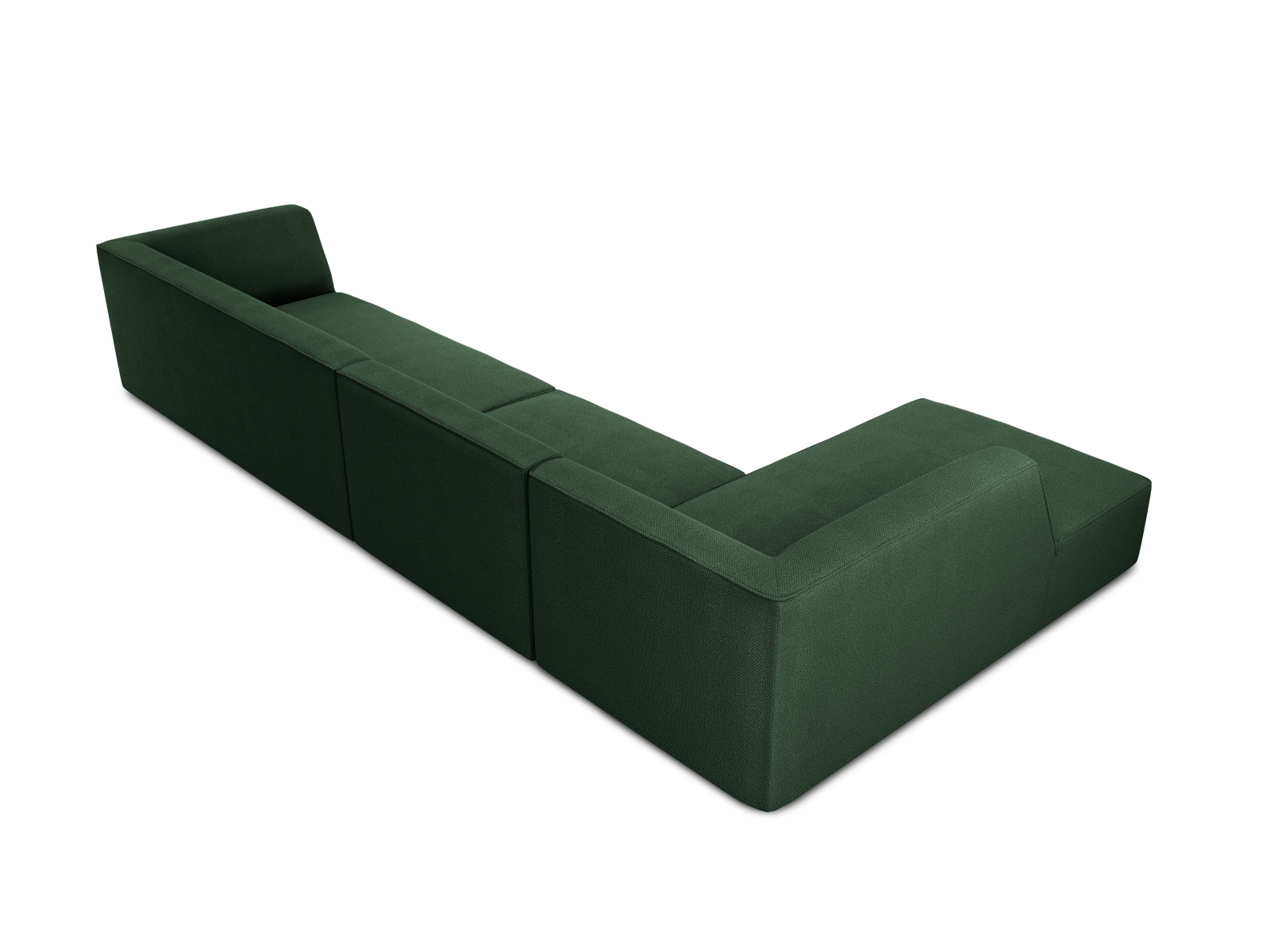 Modular Left Corner Sofa, "Ruby", 5 Seats, 366x180x69