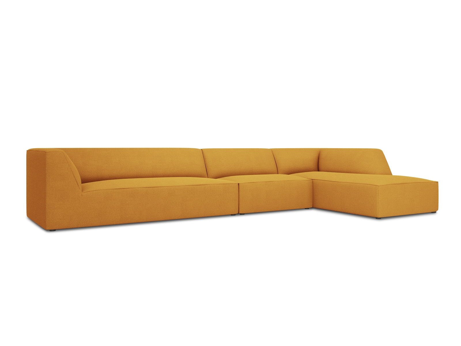 Modular Right Corner Sofa, "Ruby", 5 Seats, 366x180x69