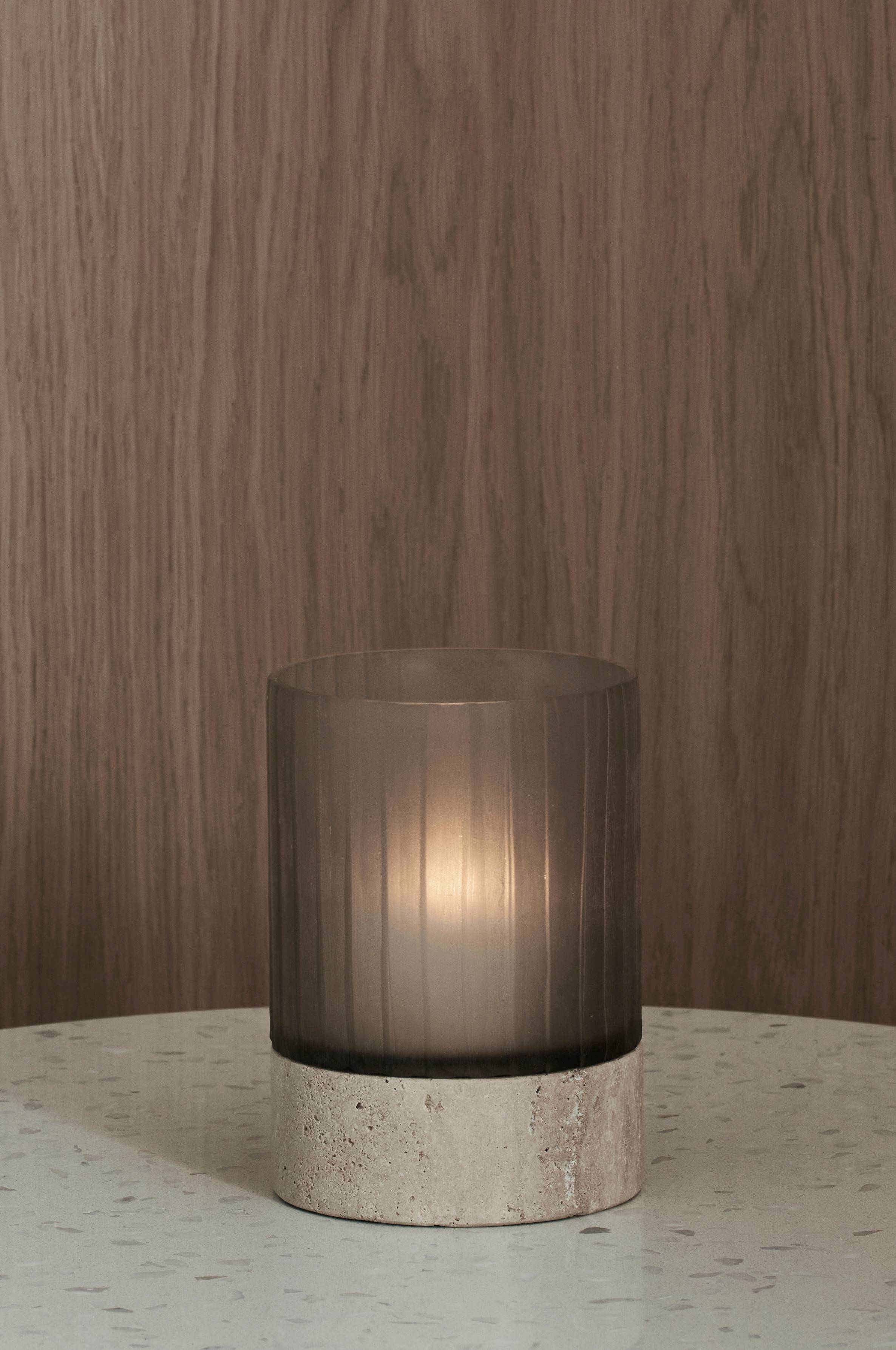 Lyslykt Charlotte høyde 17 cm