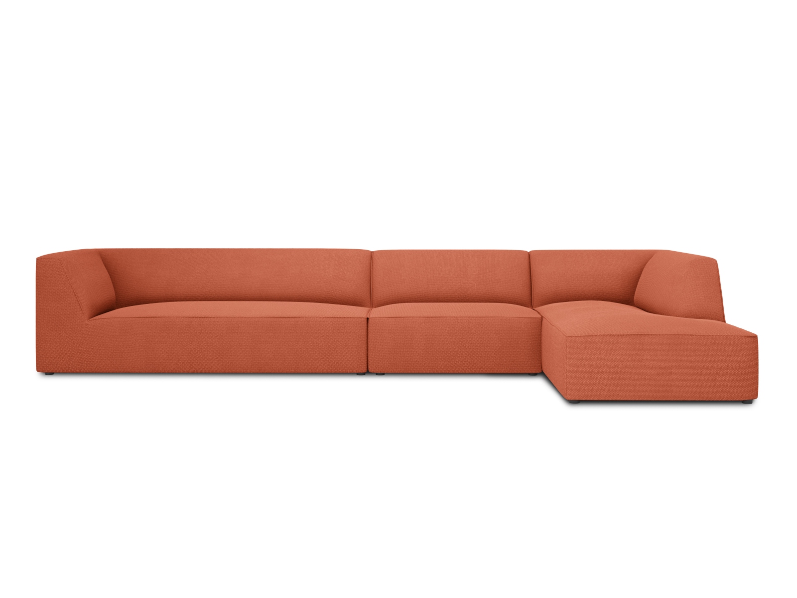 Modular Right Corner Sofa, "Ruby", 5 Seats, 366x180x69