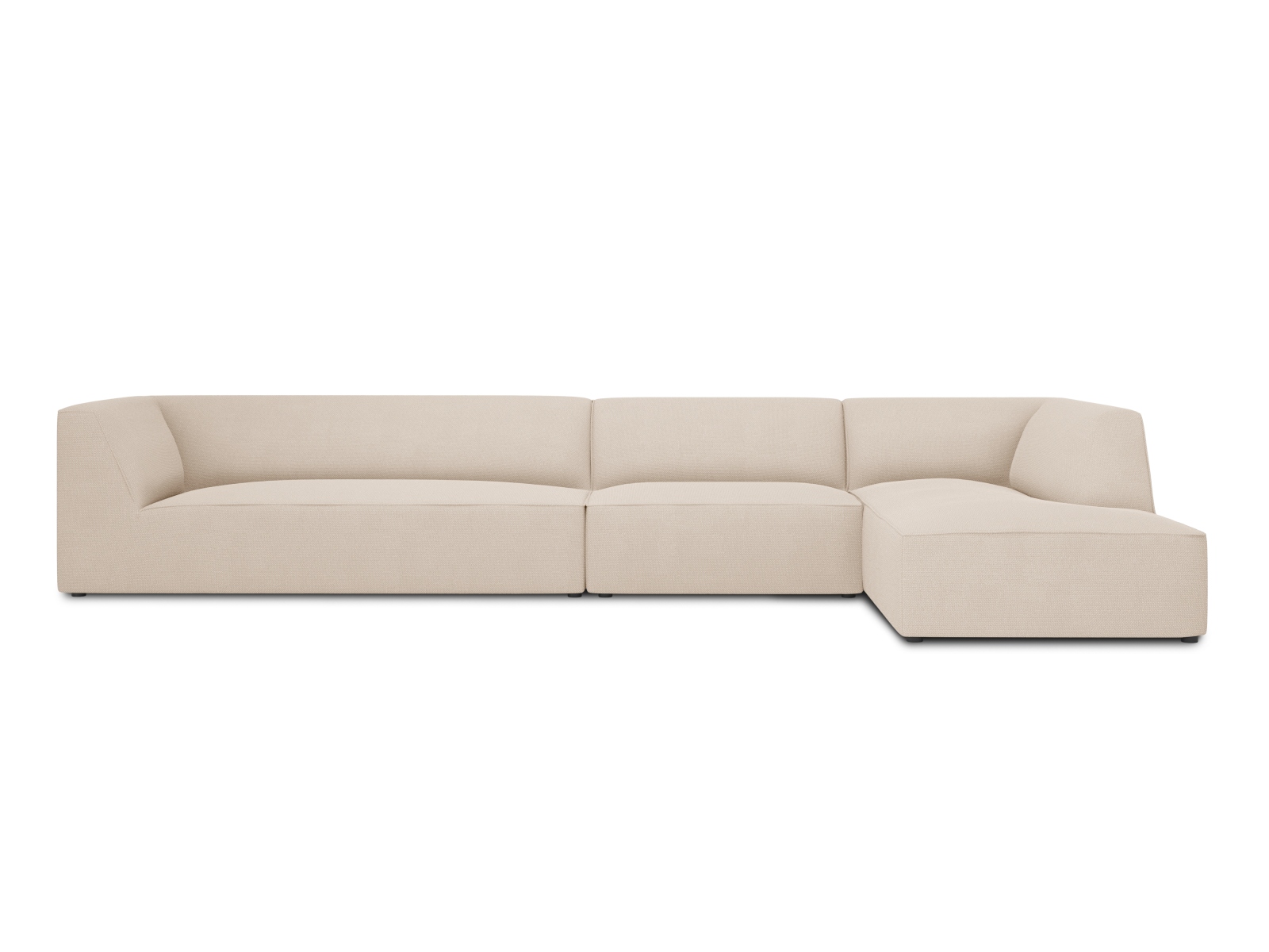 Modular Right Corner Sofa, "Ruby", 5 Seats, 366x180x69