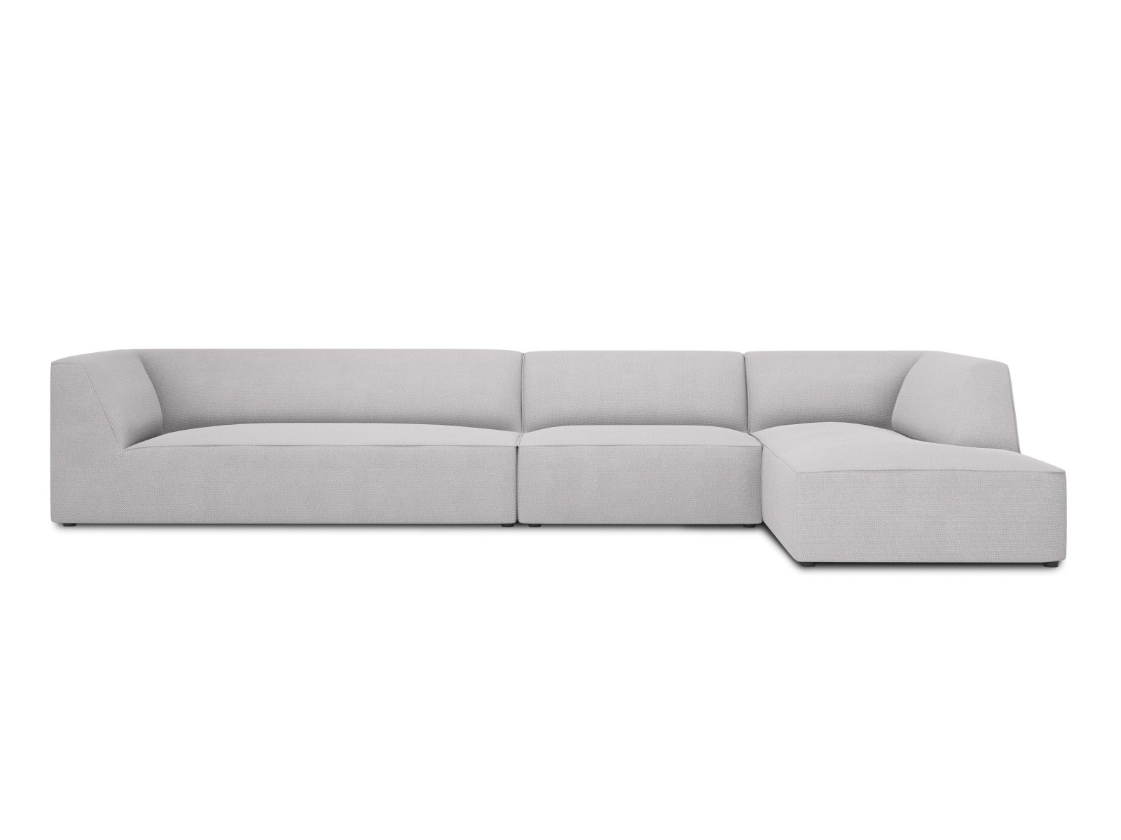 Modular Right Corner Sofa, "Ruby", 5 Seats, 366x180x69