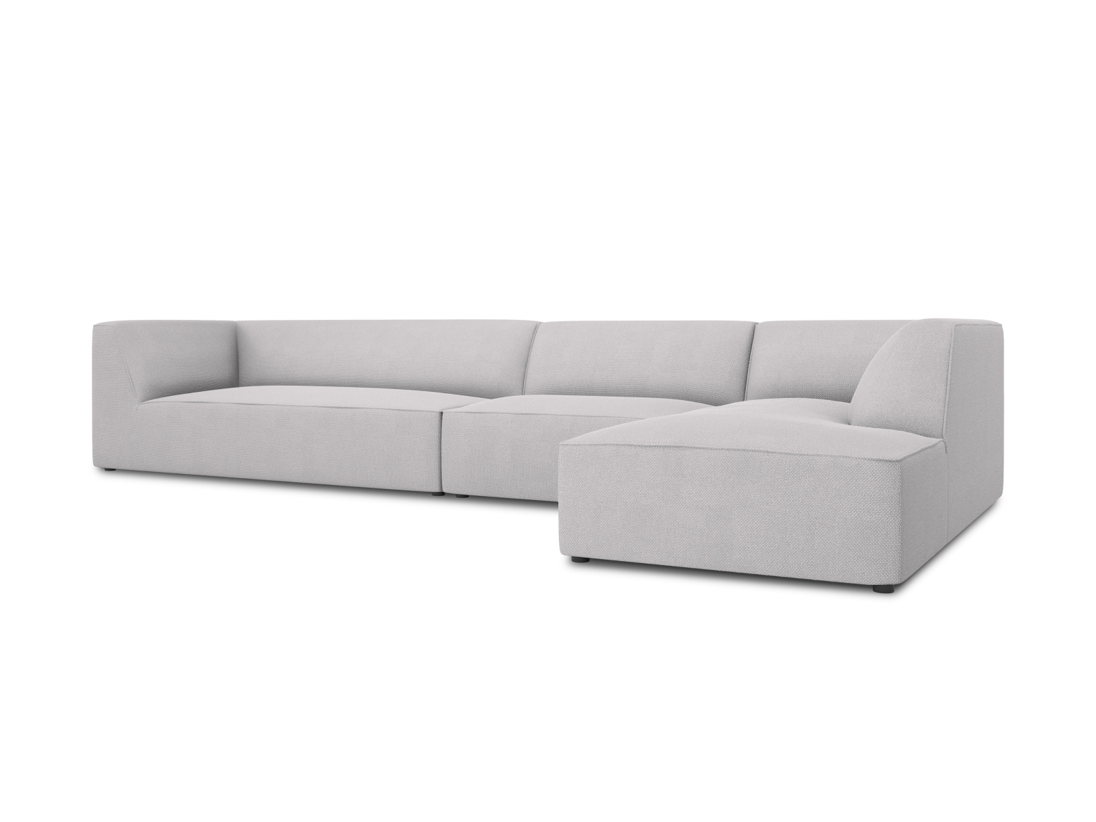Modular Right Corner Sofa, "Ruby", 5 Seats, 366x180x69