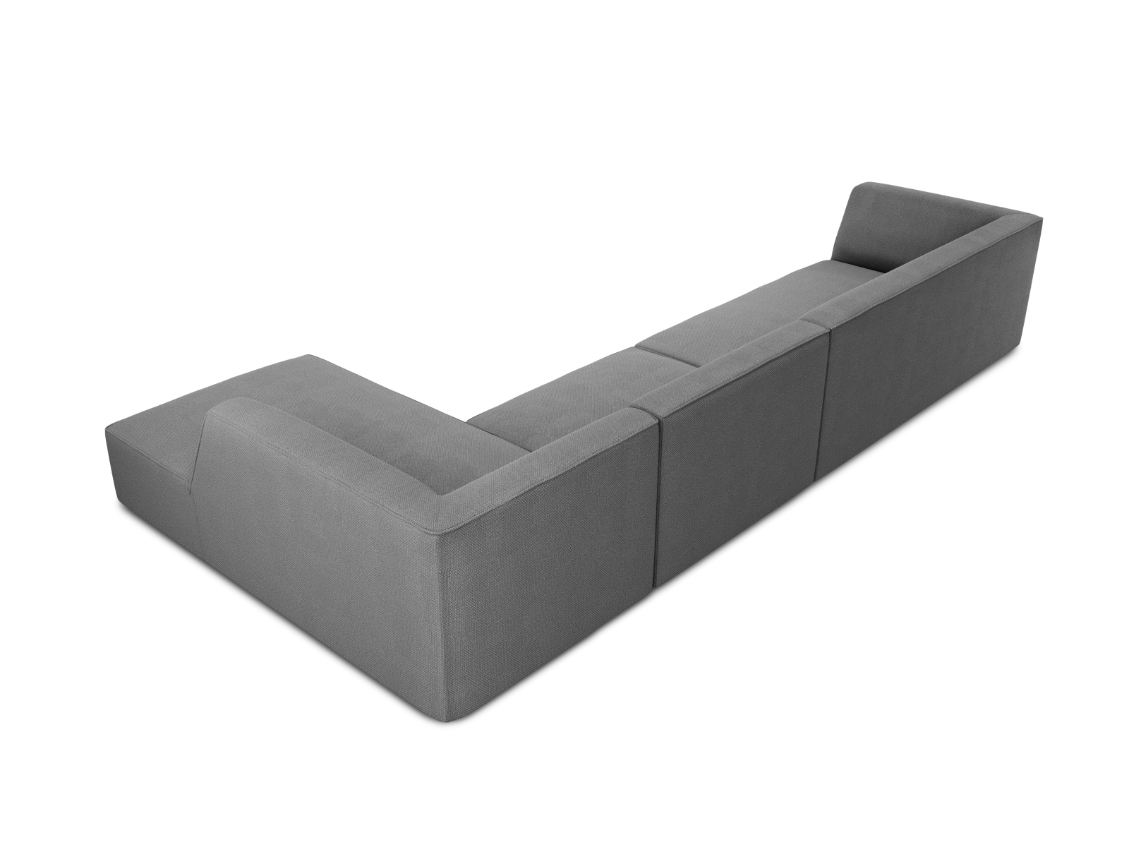 Modular Right Corner Sofa, "Ruby", 5 Seats, 366x180x69