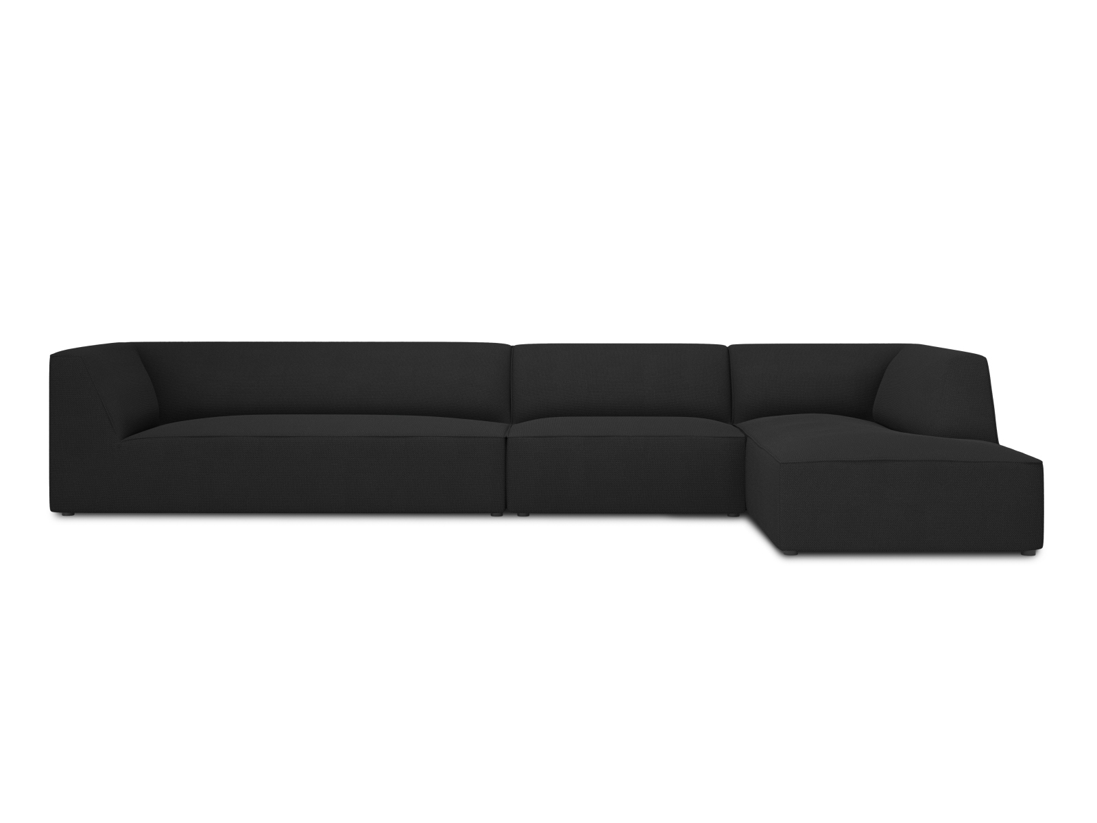 Modular Right Corner Sofa, "Ruby", 5 Seats, 366x180x69