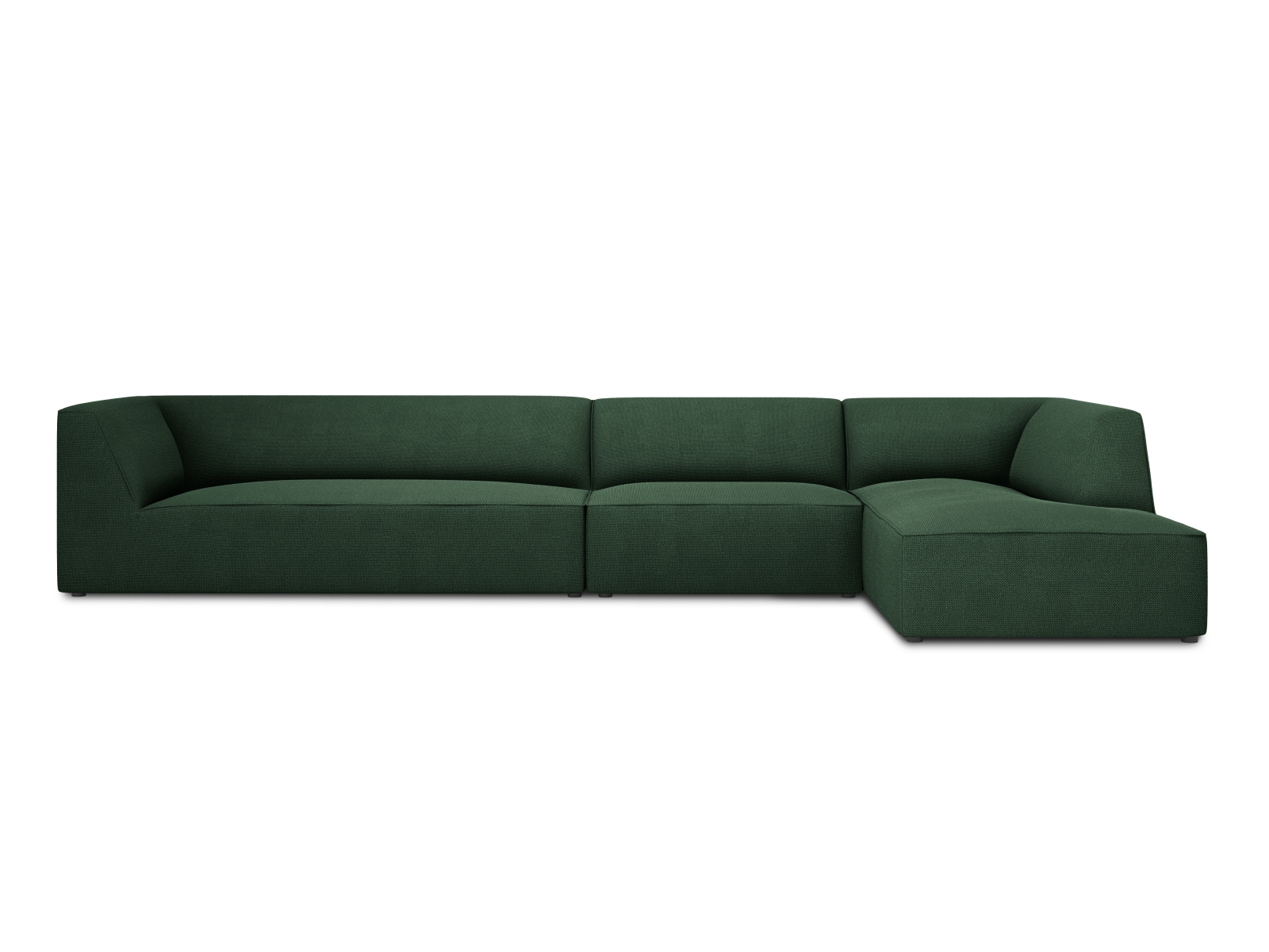 Modular Right Corner Sofa, "Ruby", 5 Seats, 366x180x69