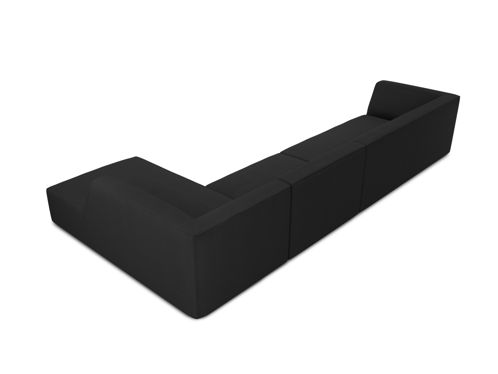 Modular Right Corner Sofa, "Ruby", 5 Seats, 366x180x69