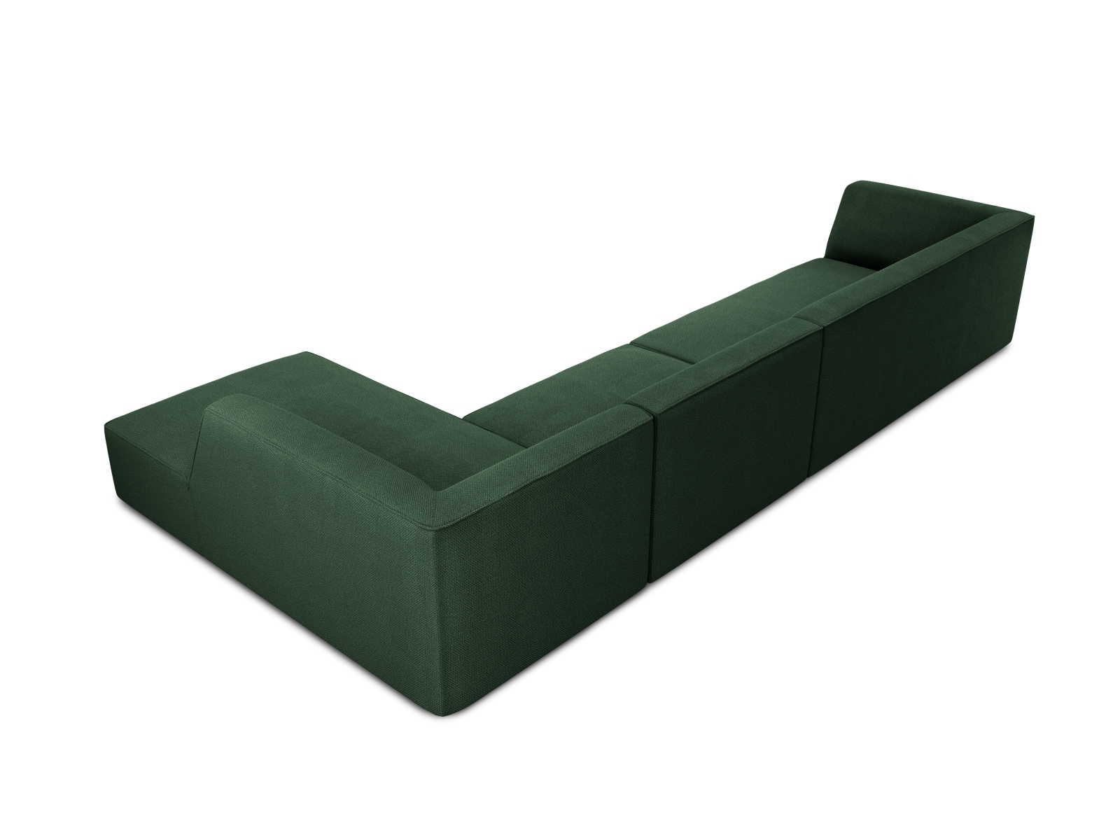 Modular Right Corner Sofa, "Ruby", 5 Seats, 366x180x69