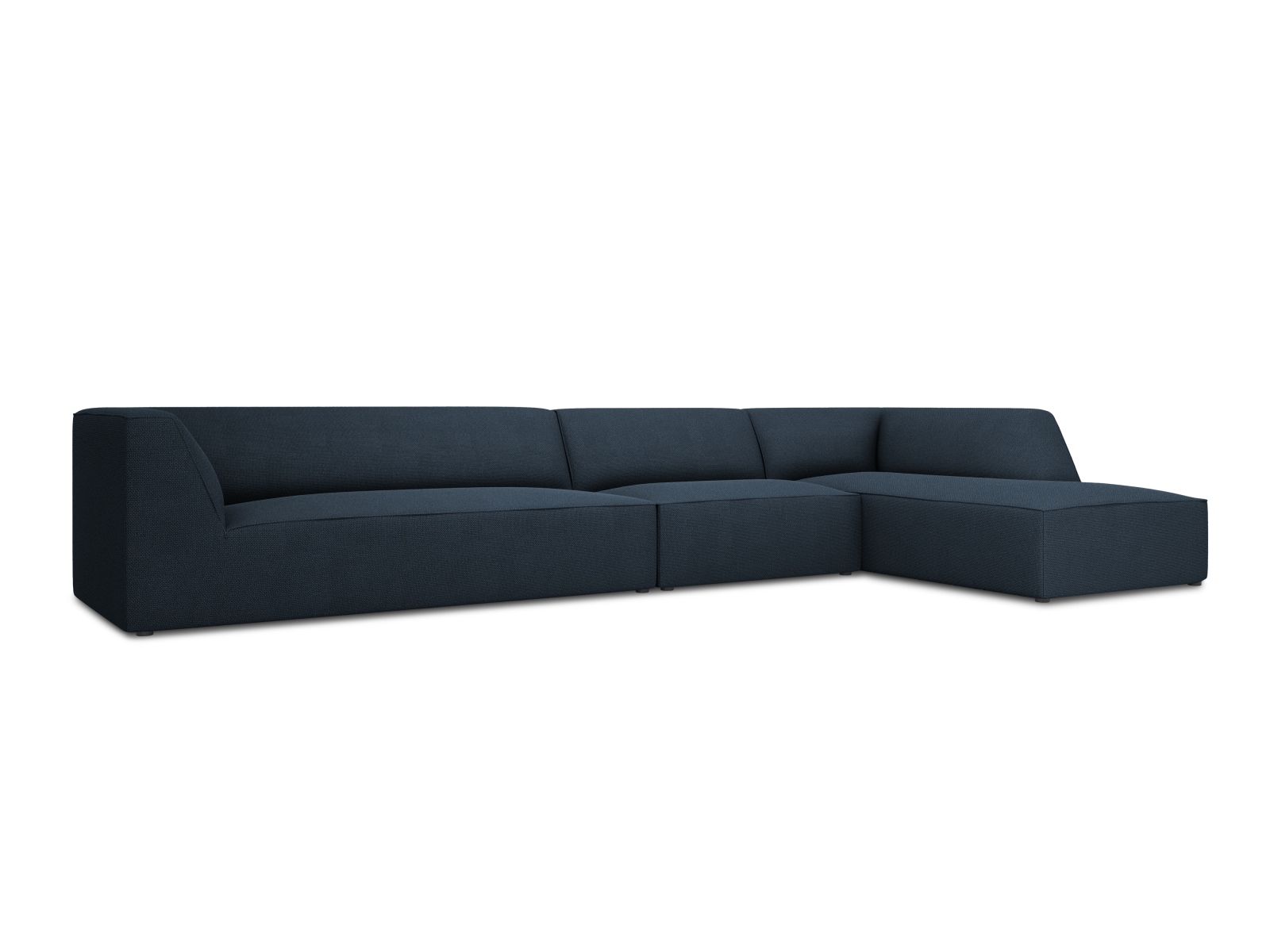 Modular Right Corner Sofa, "Ruby", 5 Seats, 366x180x69