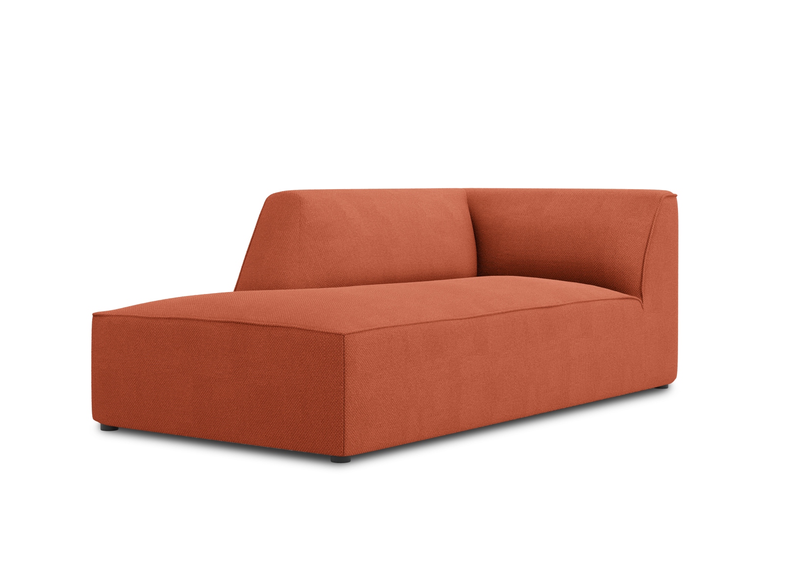 Chaise Longue Left, "Ruby", 1 Seat, 93x180x69