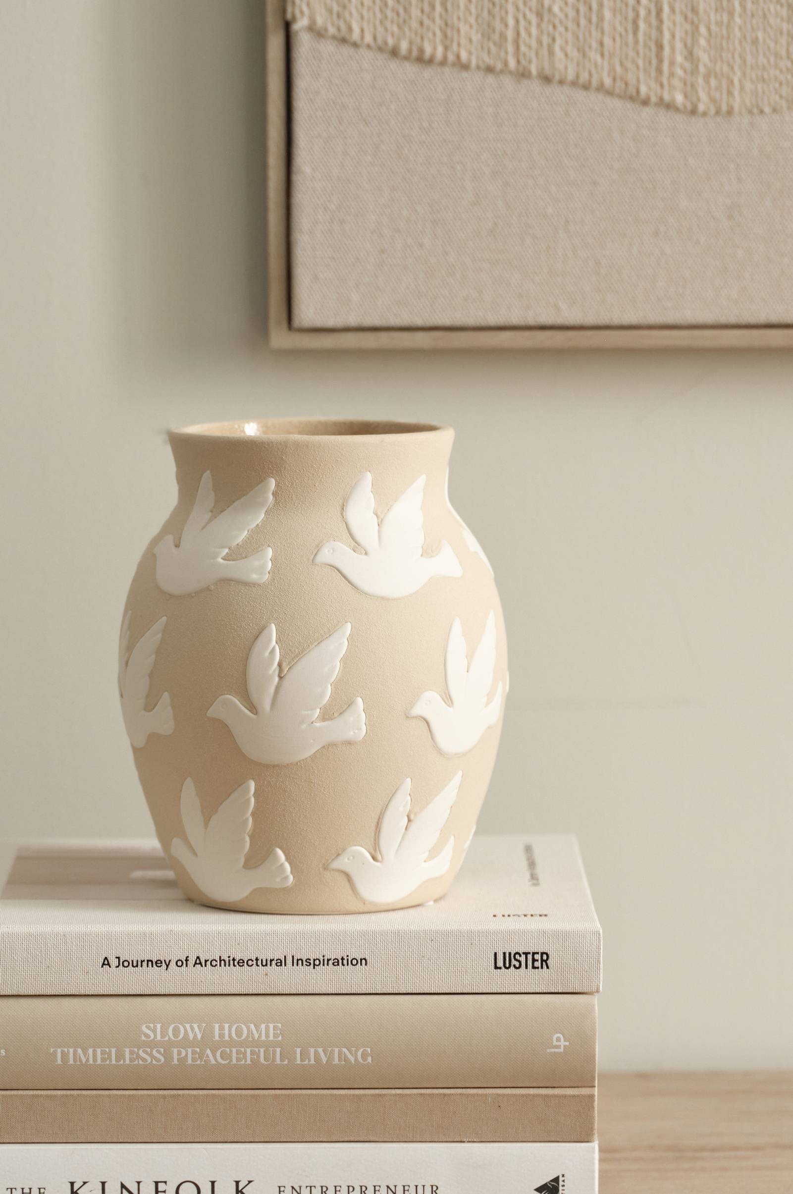 Vase Peace høyde 18 cm