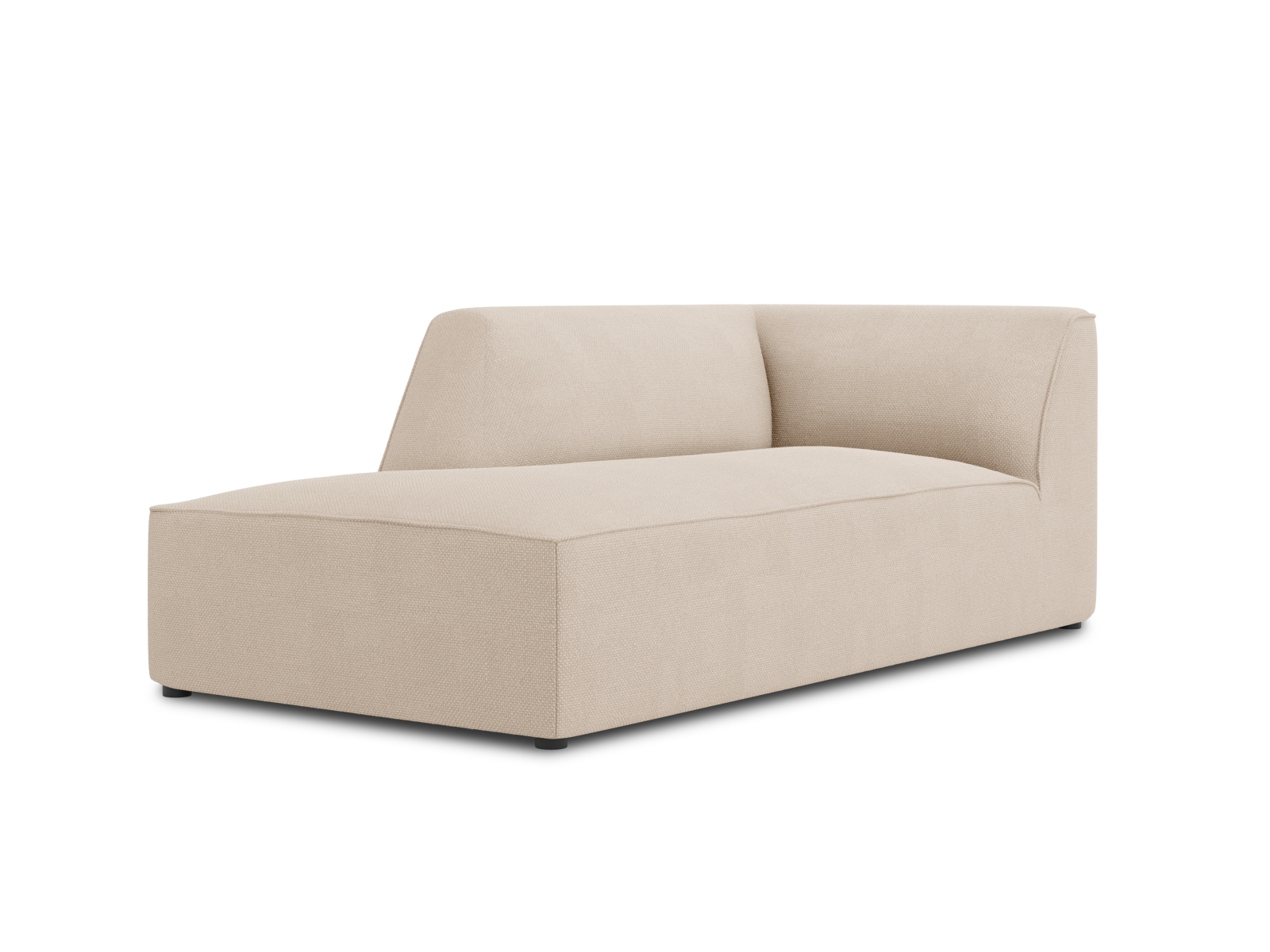 Chaise Longue Left, "Ruby", 1 Seat, 93x180x69